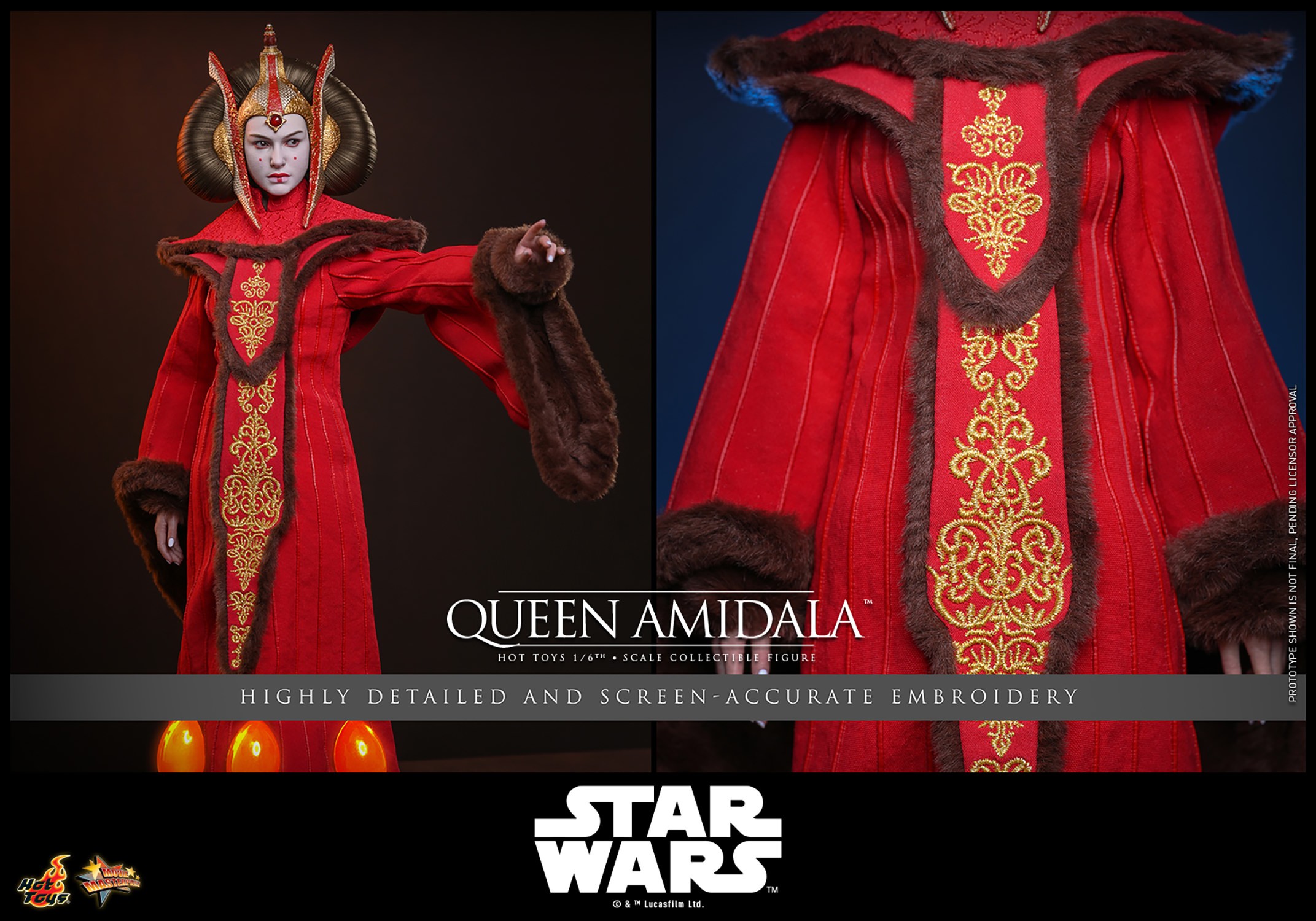 Star Wars Queen Amidala Sixth Scale Figure  (Prototype Shown) View 19