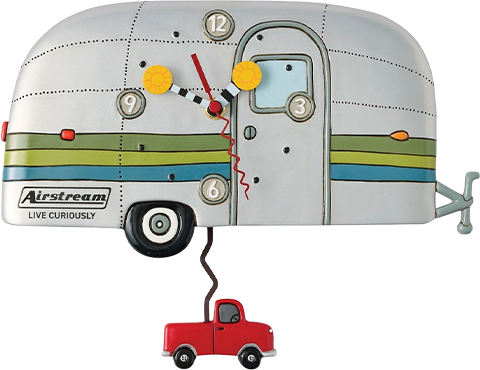 Airstream Airstream Wall Clock Figurine  (Prototype Shown) View 8