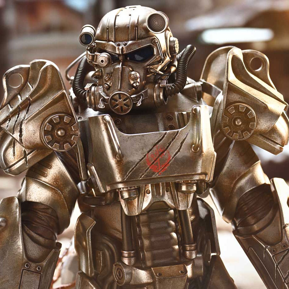 Fallout Maximus Power Armor Quarter Scale Statue  Collector Edition (Prototype Shown) View 6