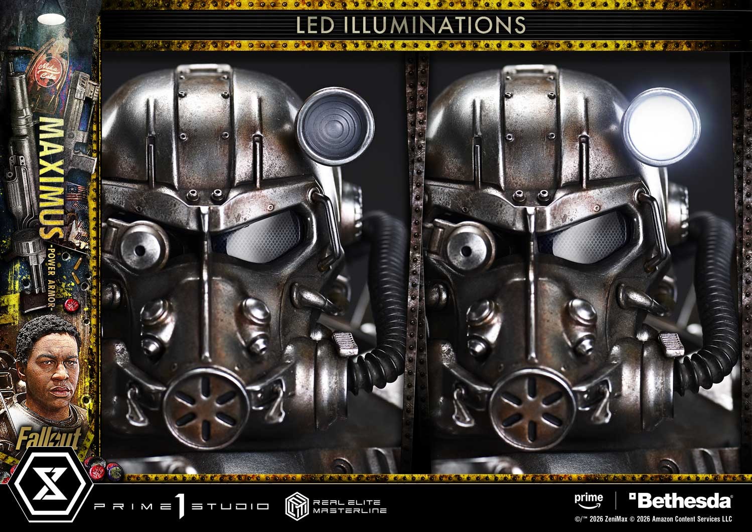 Fallout Maximus Power Armor Quarter Scale Statue  Collector Edition (Prototype Shown) View 7