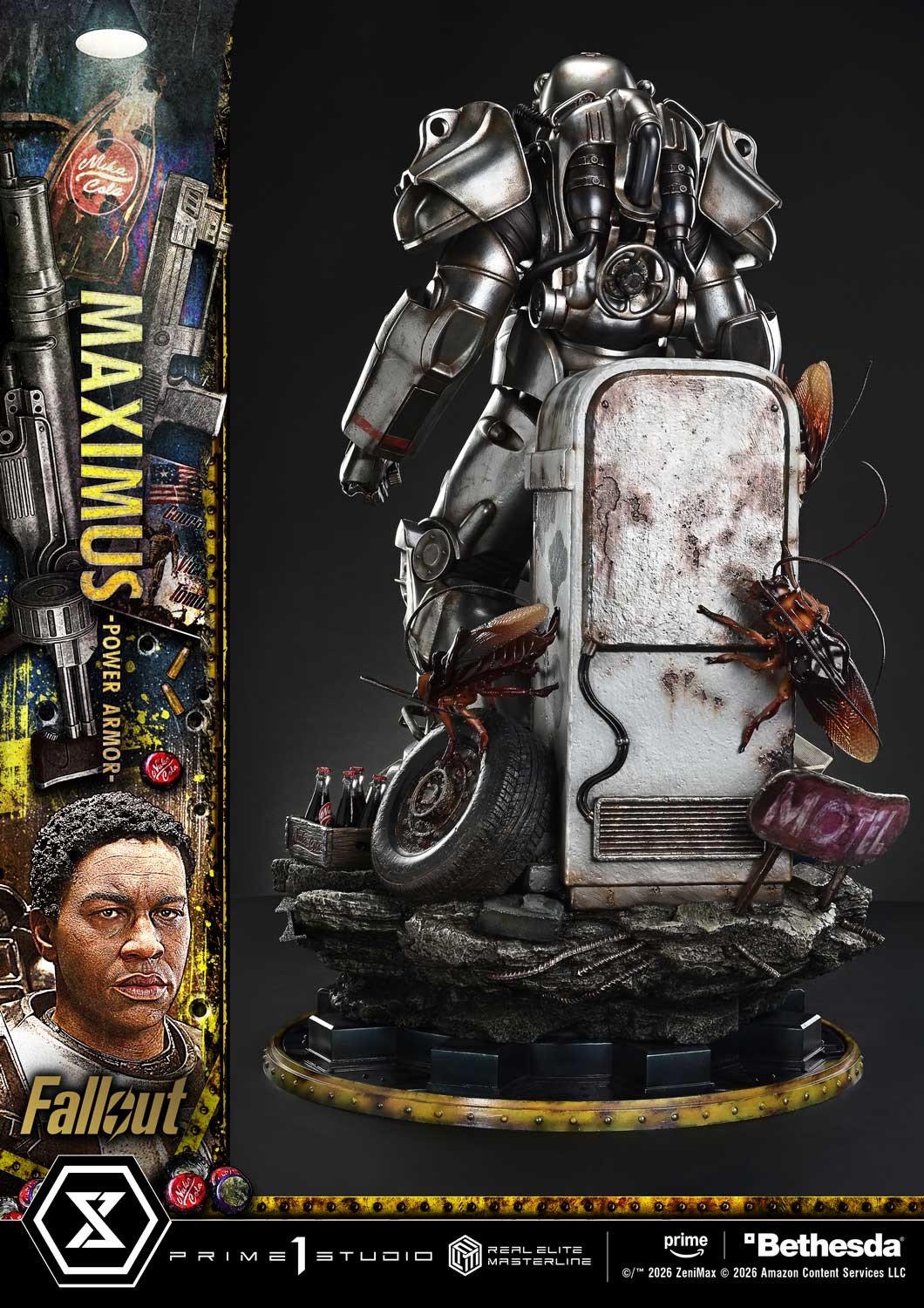 Fallout Maximus Power Armor Quarter Scale Statue  Collector Edition (Prototype Shown) View 10