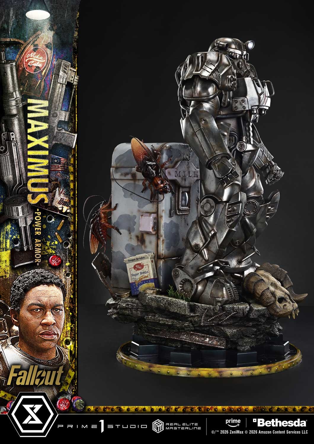 Fallout Maximus Power Armor Quarter Scale Statue  Collector Edition (Prototype Shown) View 11