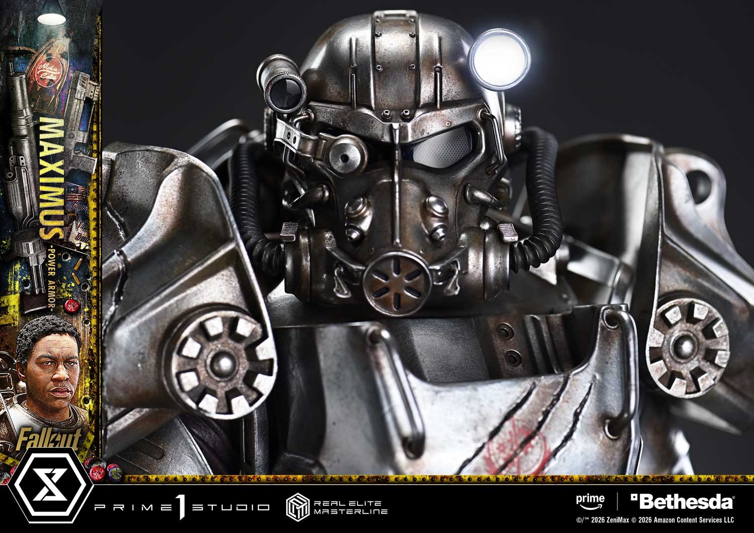 Fallout Maximus Power Armor Quarter Scale Statue  Collector Edition (Prototype Shown) View 12