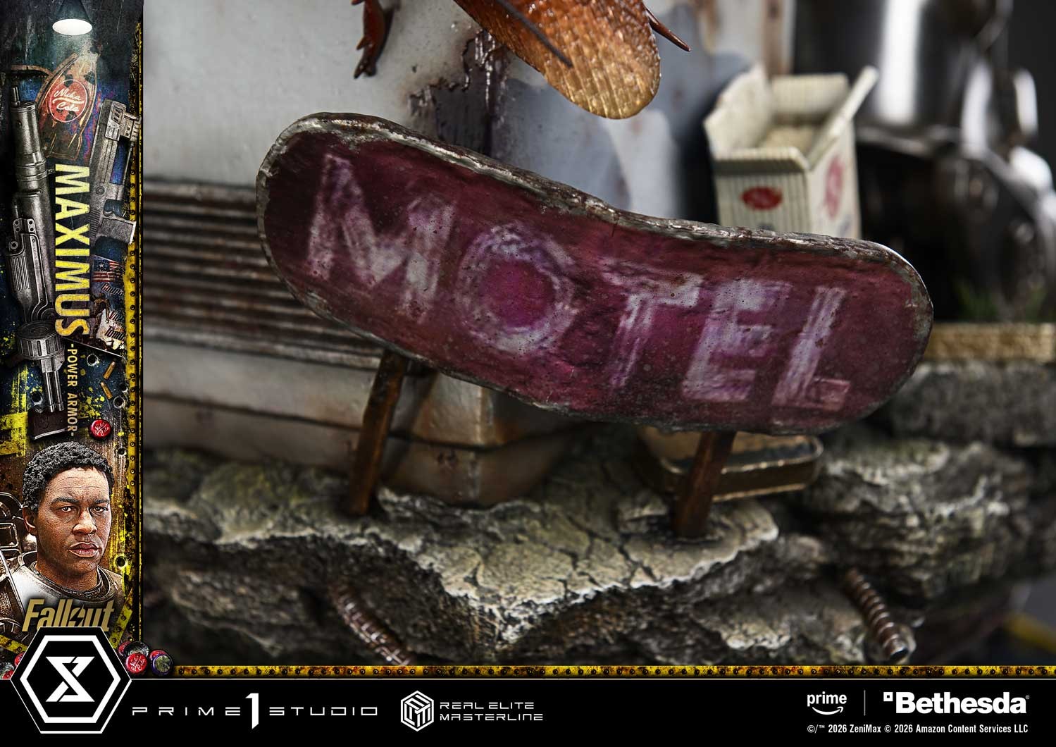 Fallout Maximus Power Armor Quarter Scale Statue  Collector Edition (Prototype Shown) View 16