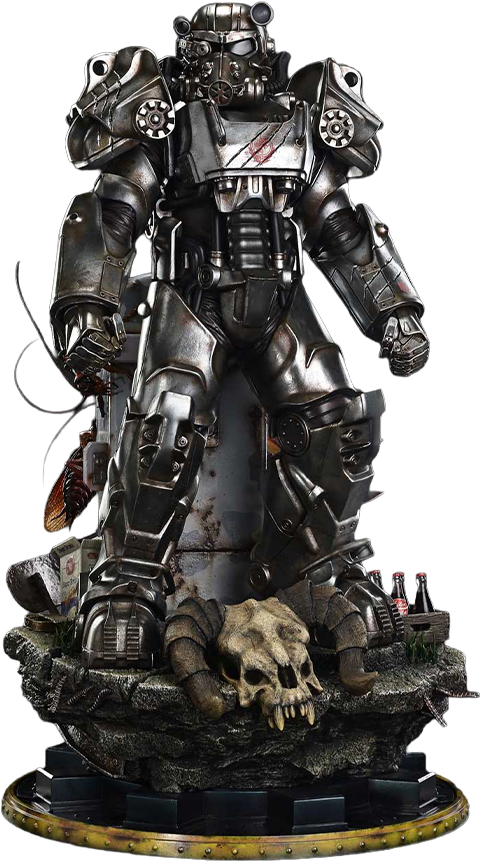 Fallout Maximus Power Armor Quarter Scale Statue  Collector Edition (Prototype Shown) View 18