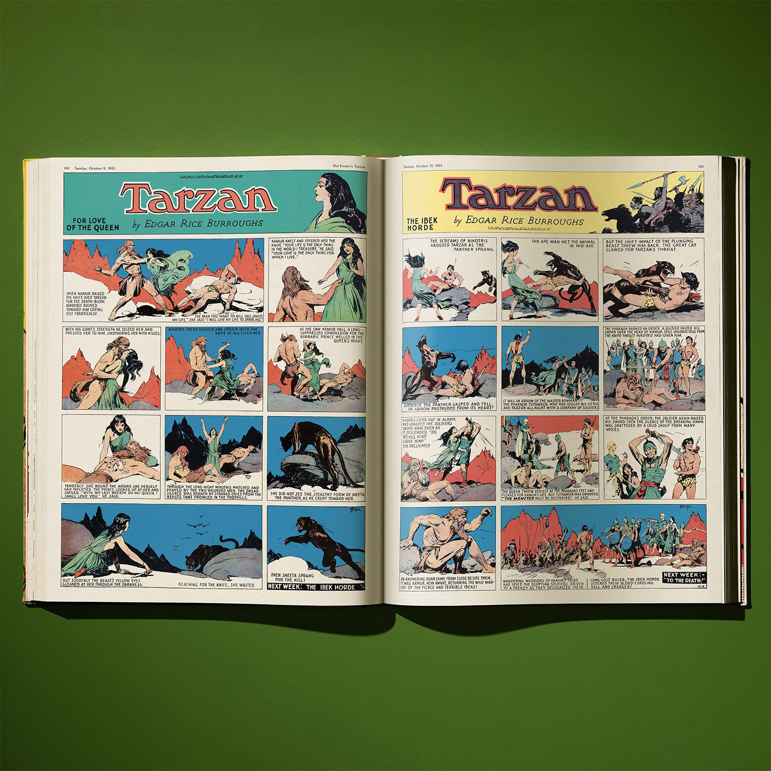Tarzan Hal Foster’s Tarzan. The Complete Sunday Comics 1931–1937 Book  (Prototype Shown) View 5