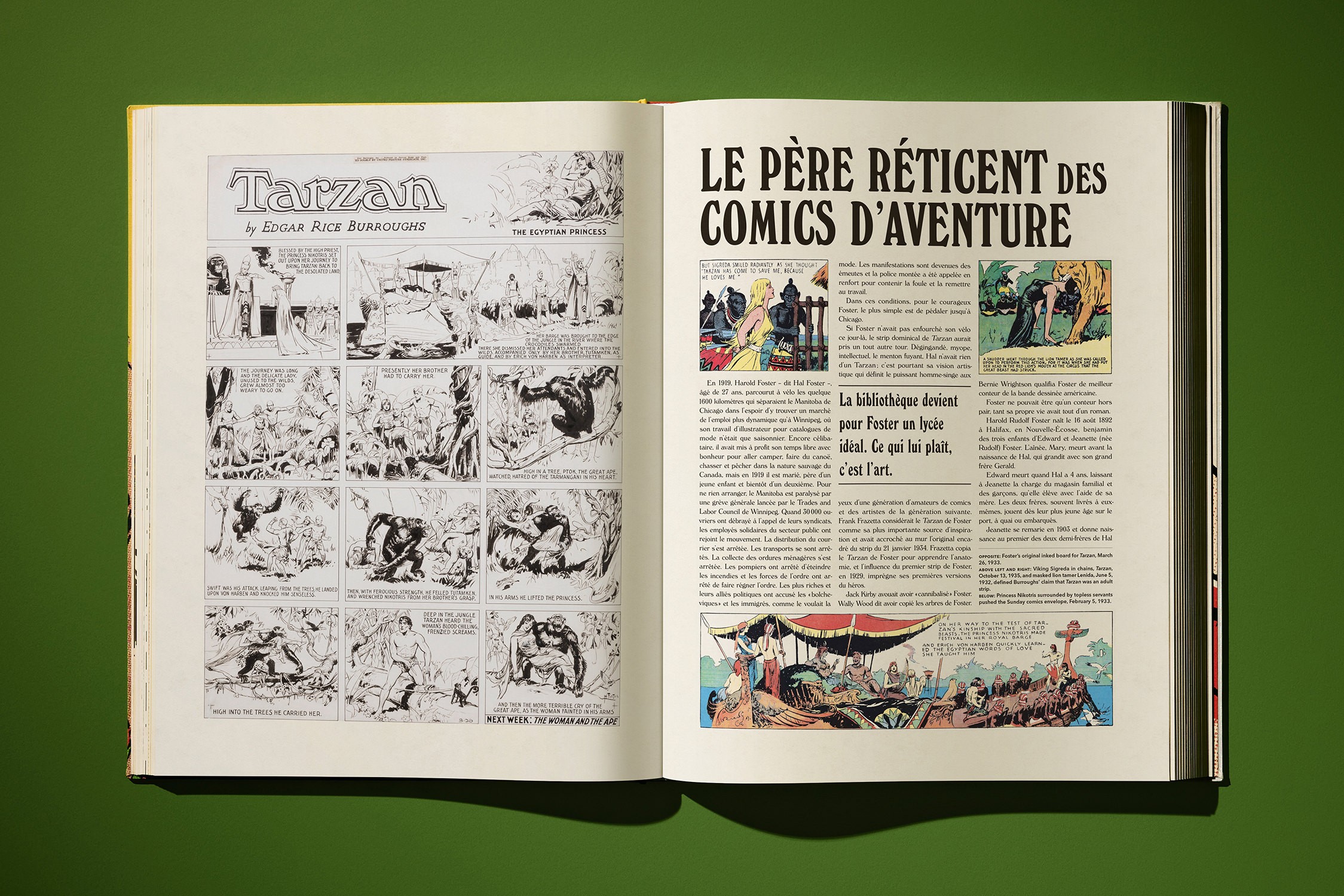 Tarzan Hal Foster’s Tarzan. The Complete Sunday Comics 1931–1937 Book  (Prototype Shown) View 8