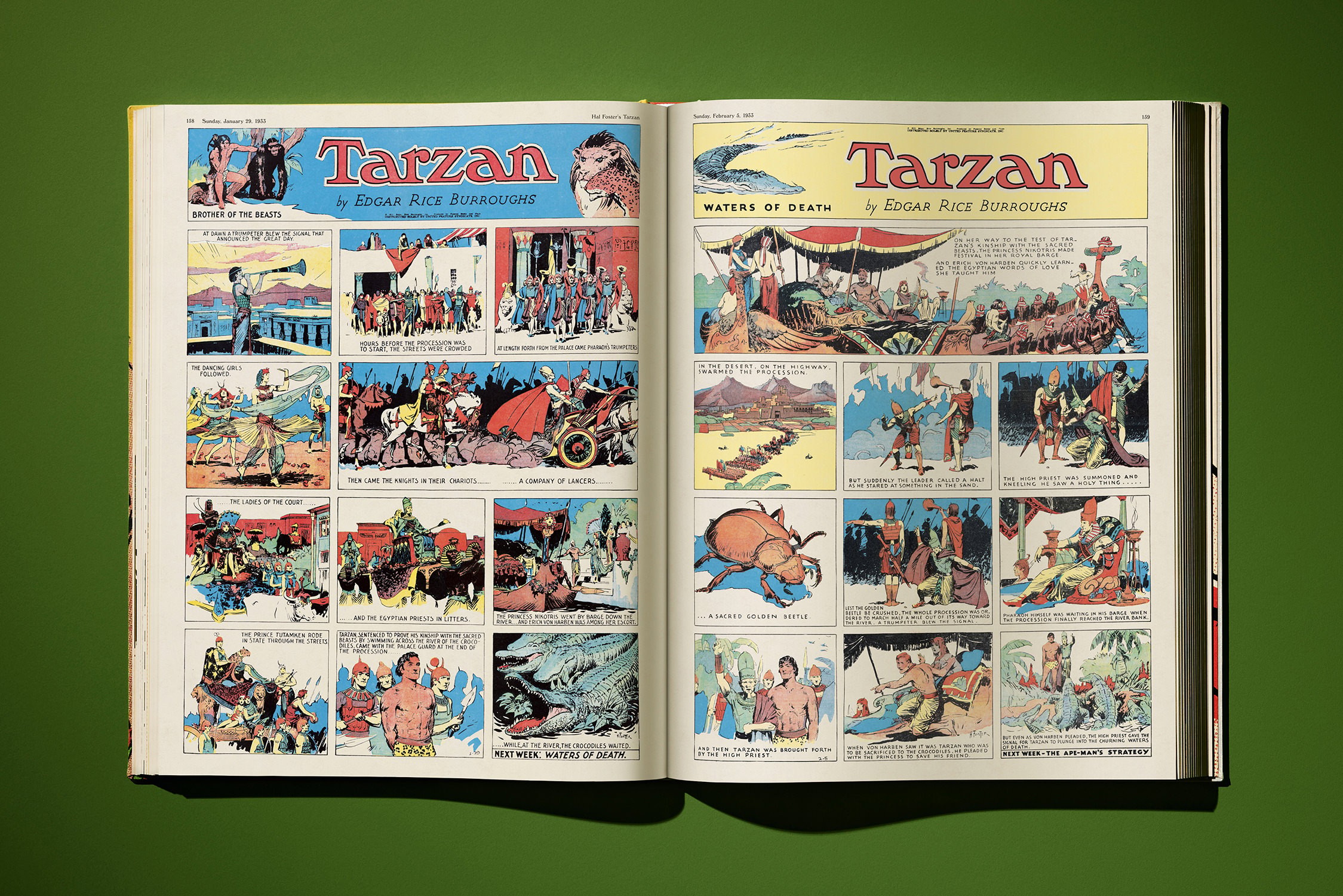 Tarzan Hal Foster’s Tarzan. The Complete Sunday Comics 1931–1937 Book  (Prototype Shown) View 10