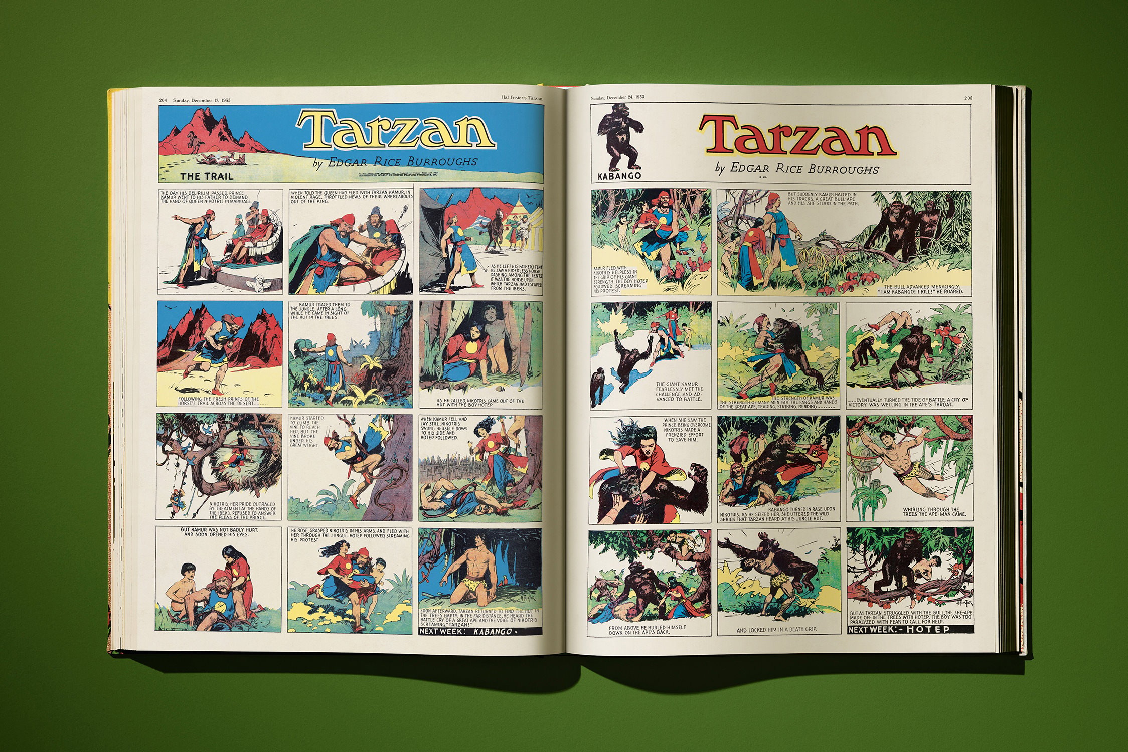 Tarzan Hal Foster’s Tarzan. The Complete Sunday Comics 1931–1937 Book  (Prototype Shown) View 11