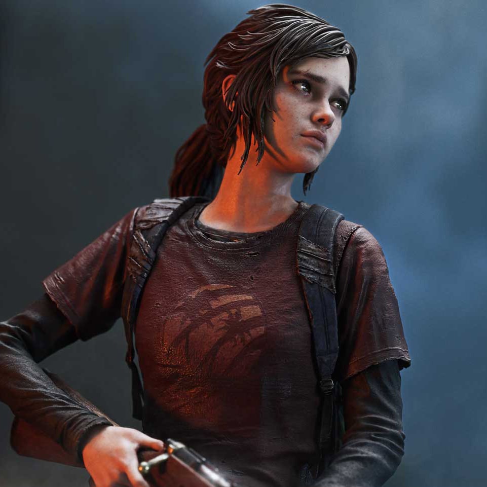 The Last of Us Ellie Quarter Scale Statue  (Prototype Shown) View 3