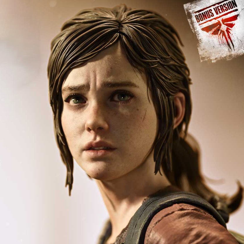 The Last of Us Ellie (Bonus Version) Quarter Scale Statue  (Prototype Shown) View 4