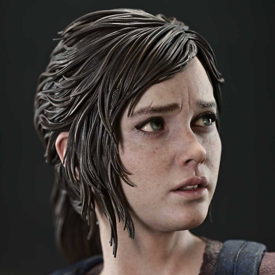 The Last of Us Ellie (Bonus Version) Quarter Scale Statue  (Prototype Shown) View 6