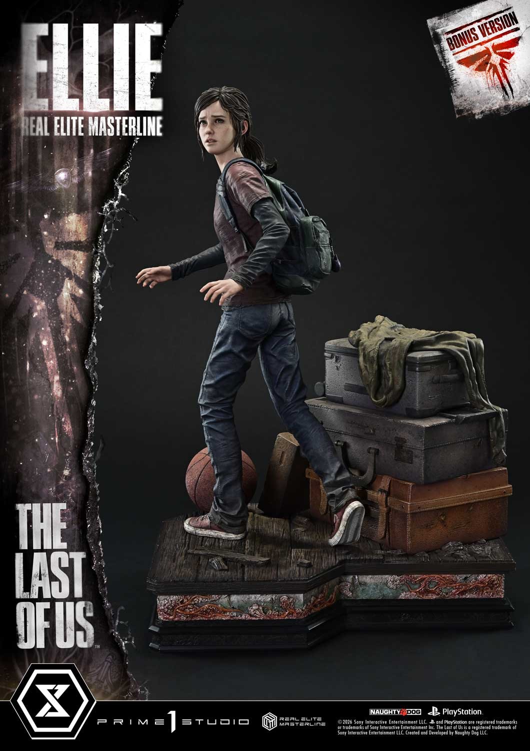 The Last of Us Ellie (Bonus Version) Quarter Scale Statue  (Prototype Shown) View 8