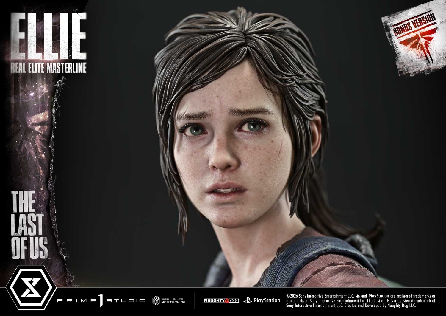 The Last of Us Ellie (Bonus Version) Quarter Scale Statue  (Prototype Shown) View 9
