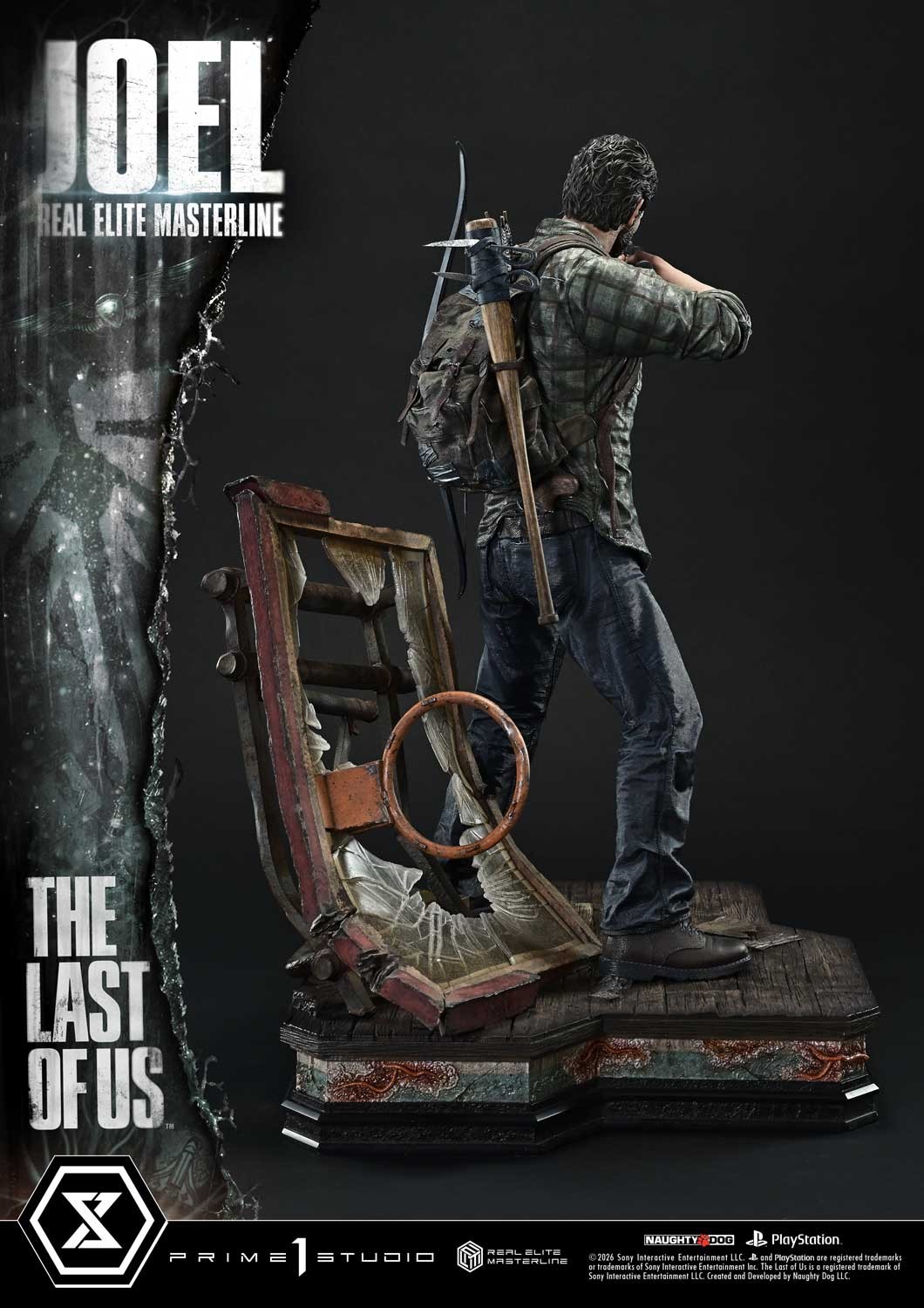 The Last of Us Joel Quarter Scale Statue  (Prototype Shown) View 8