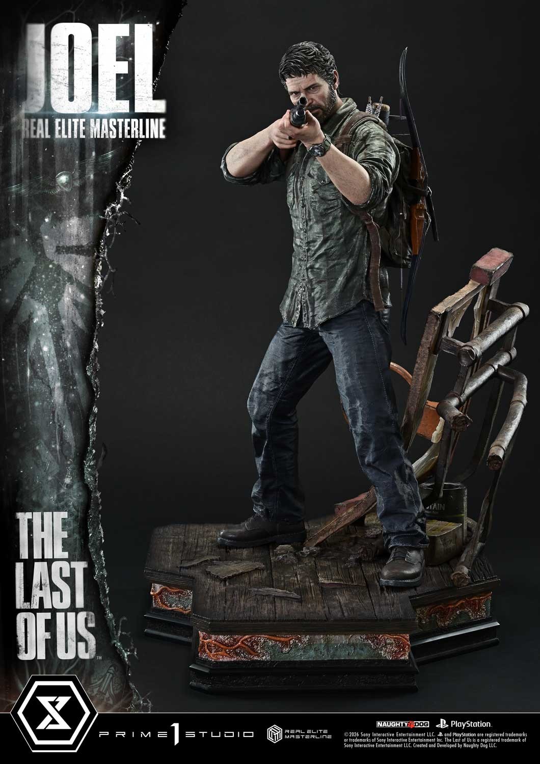 The Last of Us Joel Quarter Scale Statue  (Prototype Shown) View 10