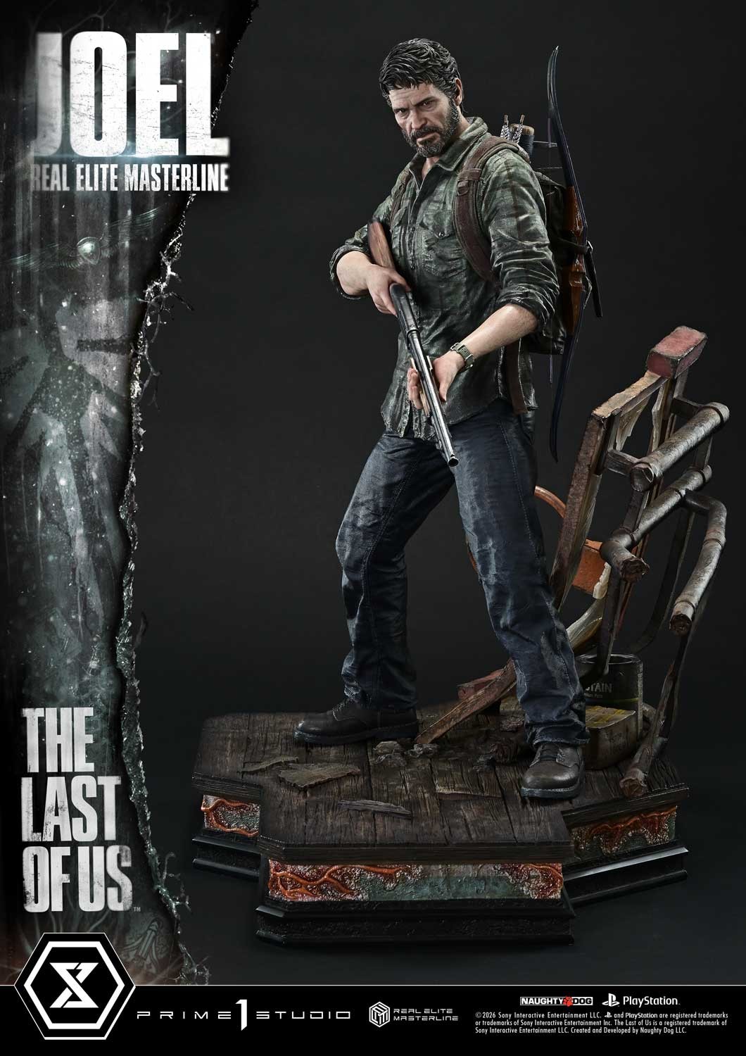 The Last of Us Joel Quarter Scale Statue  (Prototype Shown) View 12