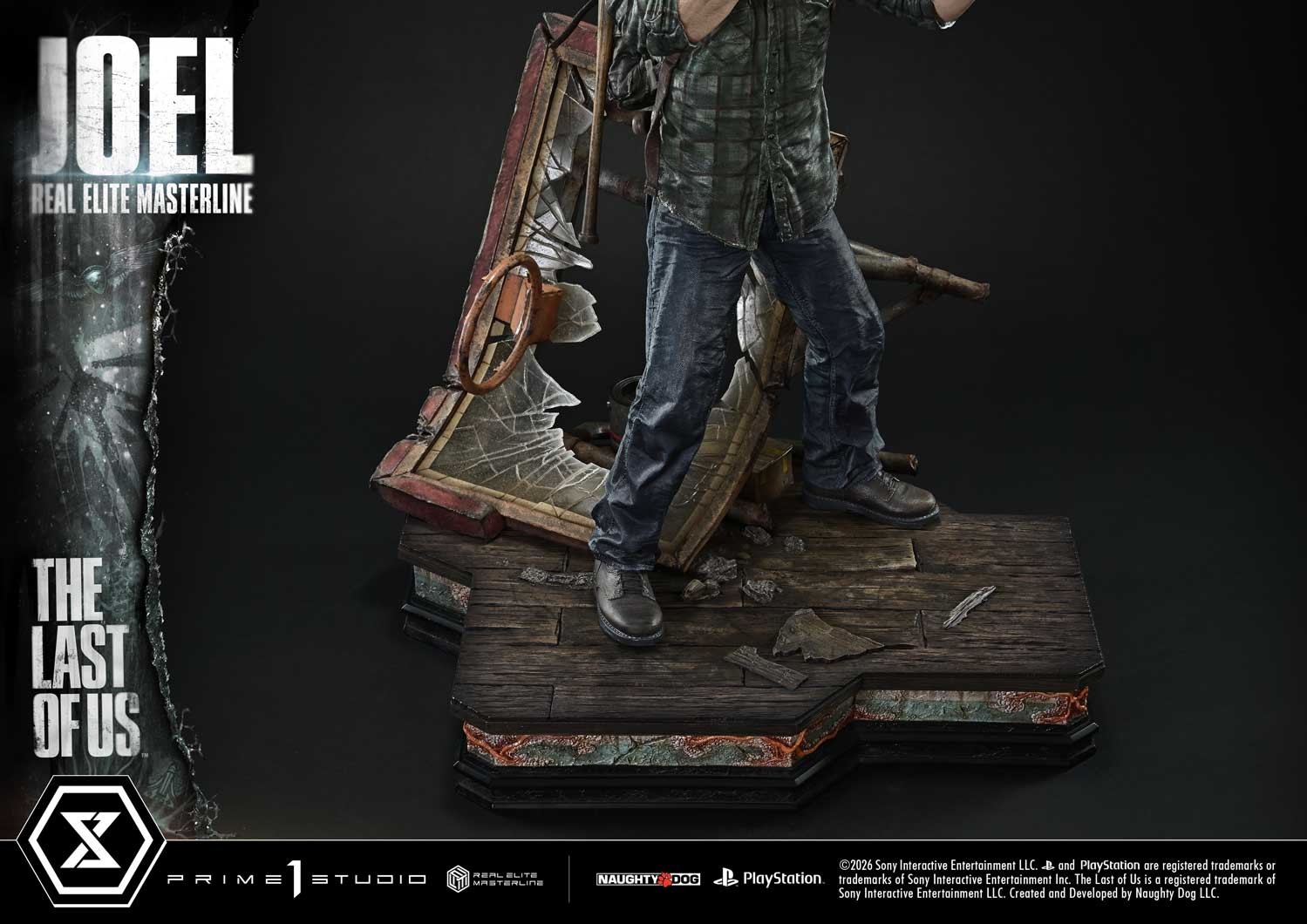 The Last of Us Joel Quarter Scale Statue  (Prototype Shown) View 15