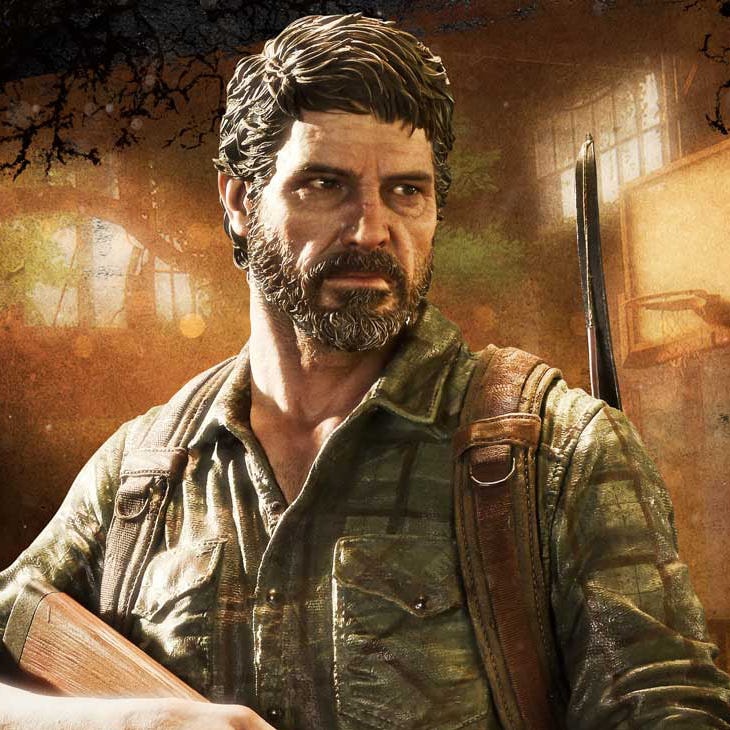 The Last of Us Joel (Bonus Version) Quarter Scale Statue  (Prototype Shown) View 1