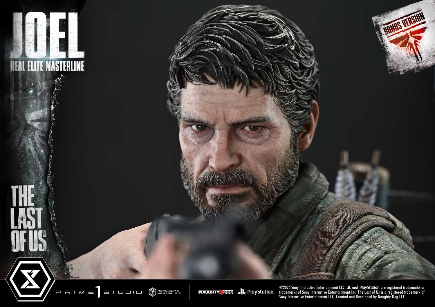 The Last of Us Joel (Bonus Version) Quarter Scale Statue  (Prototype Shown) View 9