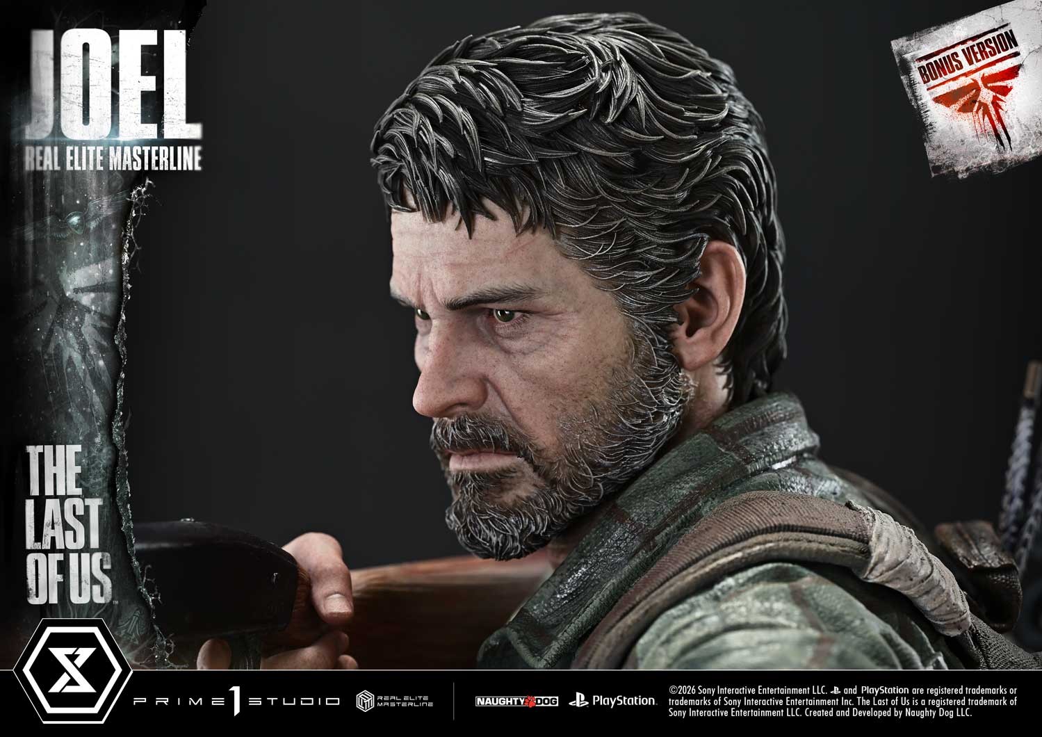 The Last of Us Joel (Bonus Version) Quarter Scale Statue  (Prototype Shown) View 10