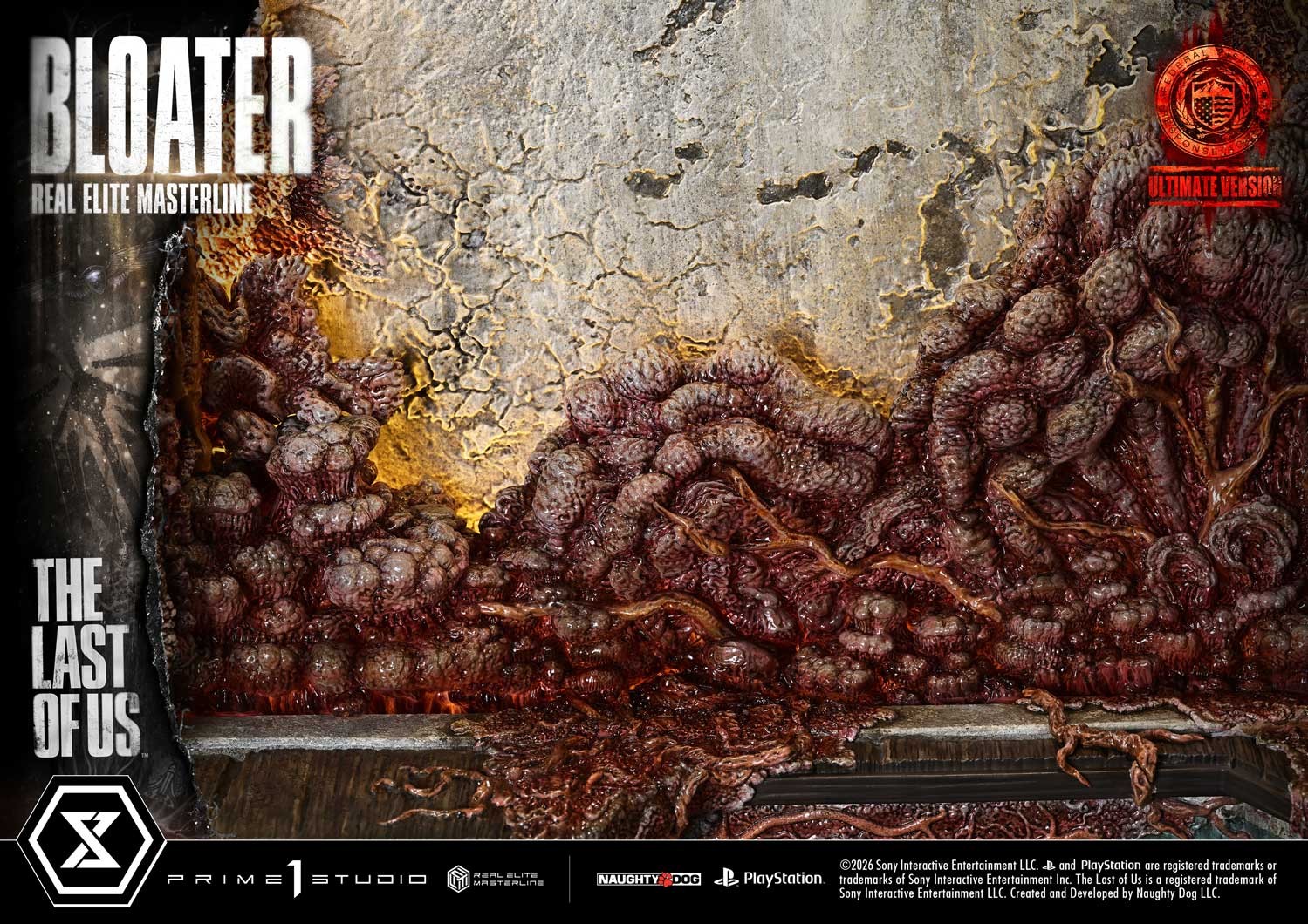 The Last of Us Bloater (Ultimate Version) Quarter Scale Statue  (Prototype Shown) View 7