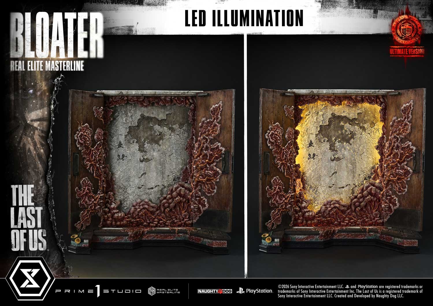 The Last of Us Bloater (Ultimate Version) Quarter Scale Statue  (Prototype Shown) View 8