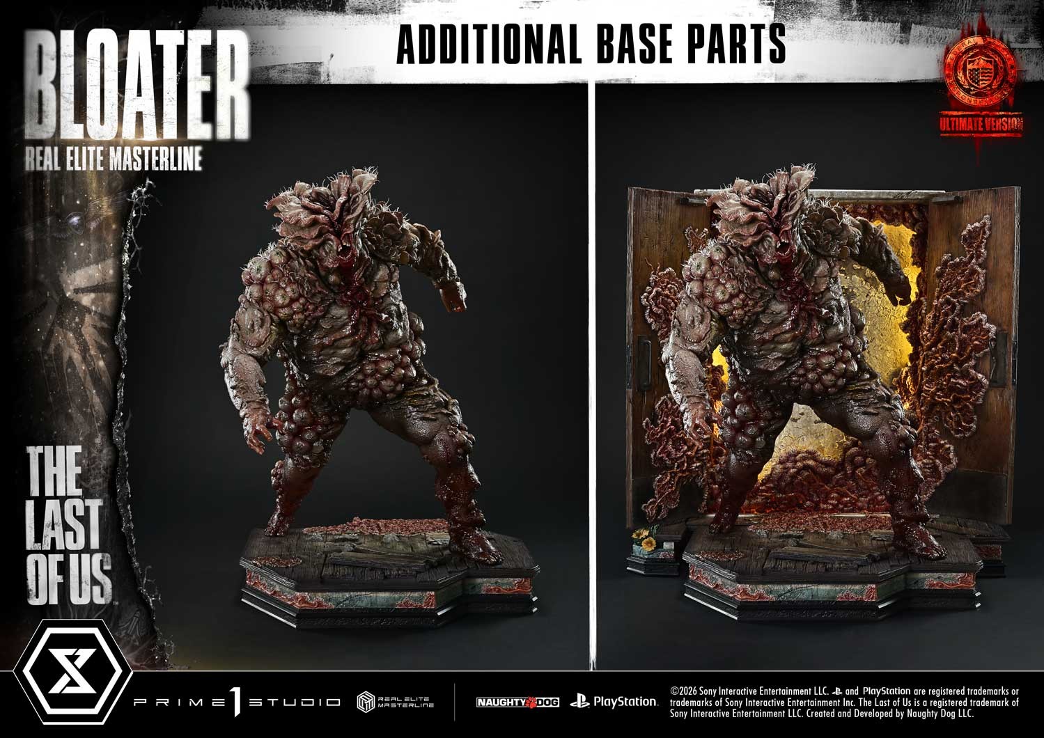The Last of Us Bloater (Ultimate Version) Quarter Scale Statue  (Prototype Shown) View 9
