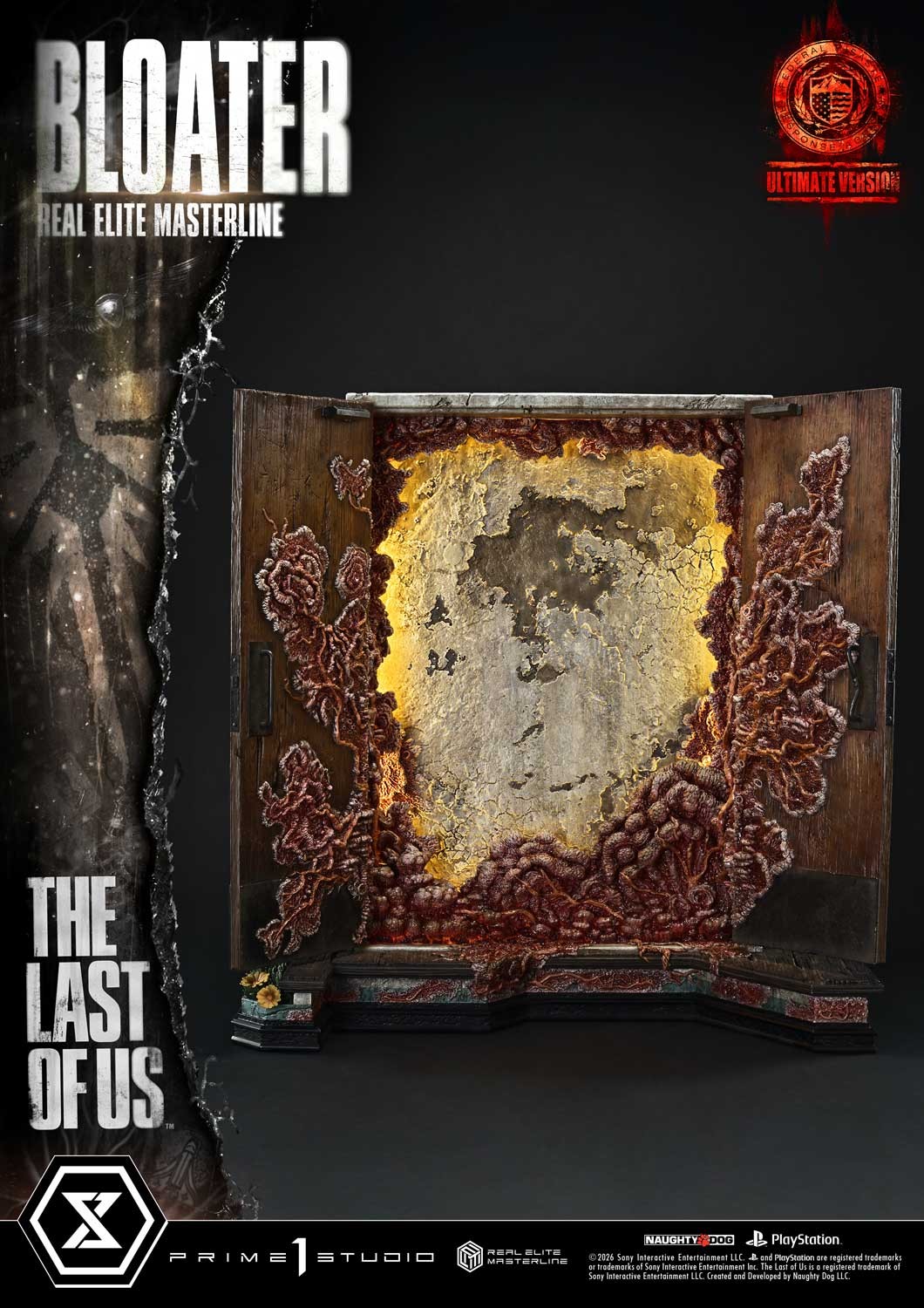 The Last of Us Bloater (Ultimate Version) Quarter Scale Statue  (Prototype Shown) View 10