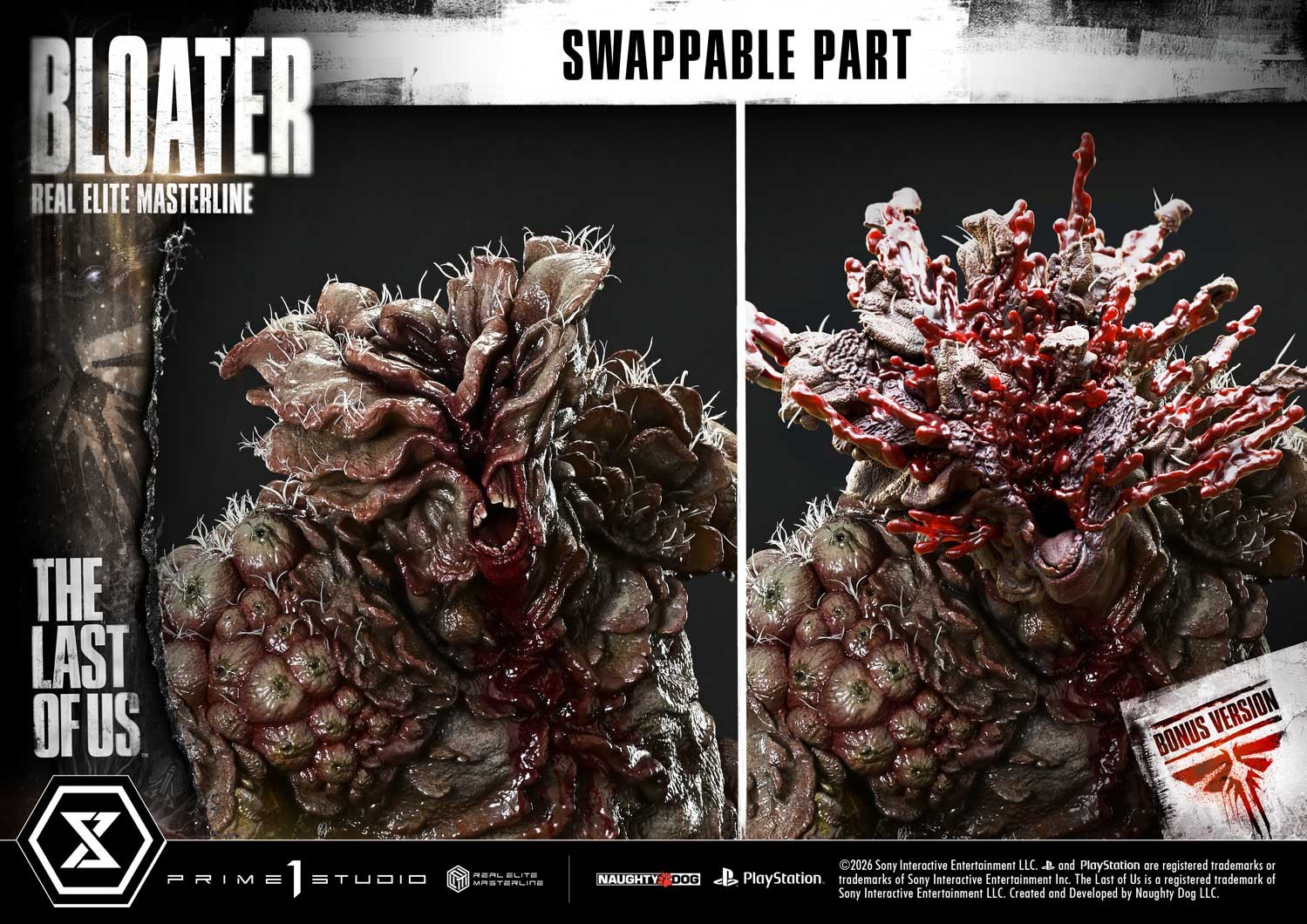 The Last of Us Bloater (Ultimate Bonus Version) Quarter Scale Statue  (Prototype Shown) View 9