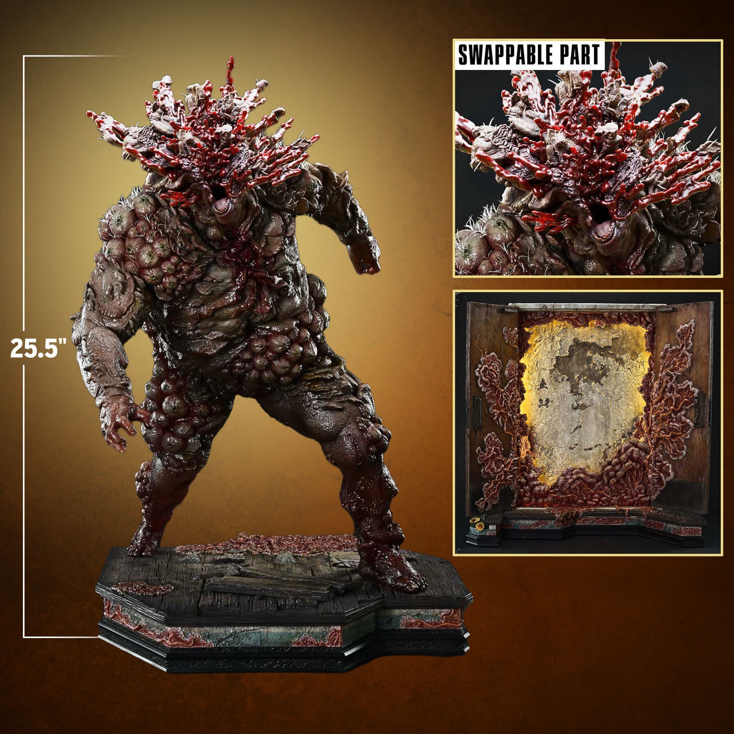The Last of Us Bloater (Ultimate Bonus Version) Quarter Scale Statue  (Prototype Shown) View 2