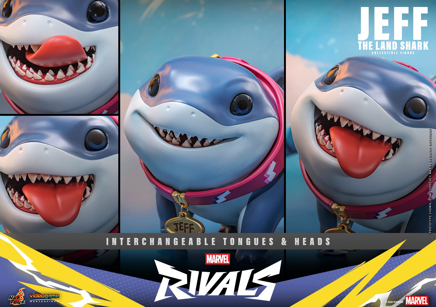 Marvel Jeff the Land Shark Collectible Figure  Collector Edition (Prototype Shown) View 8