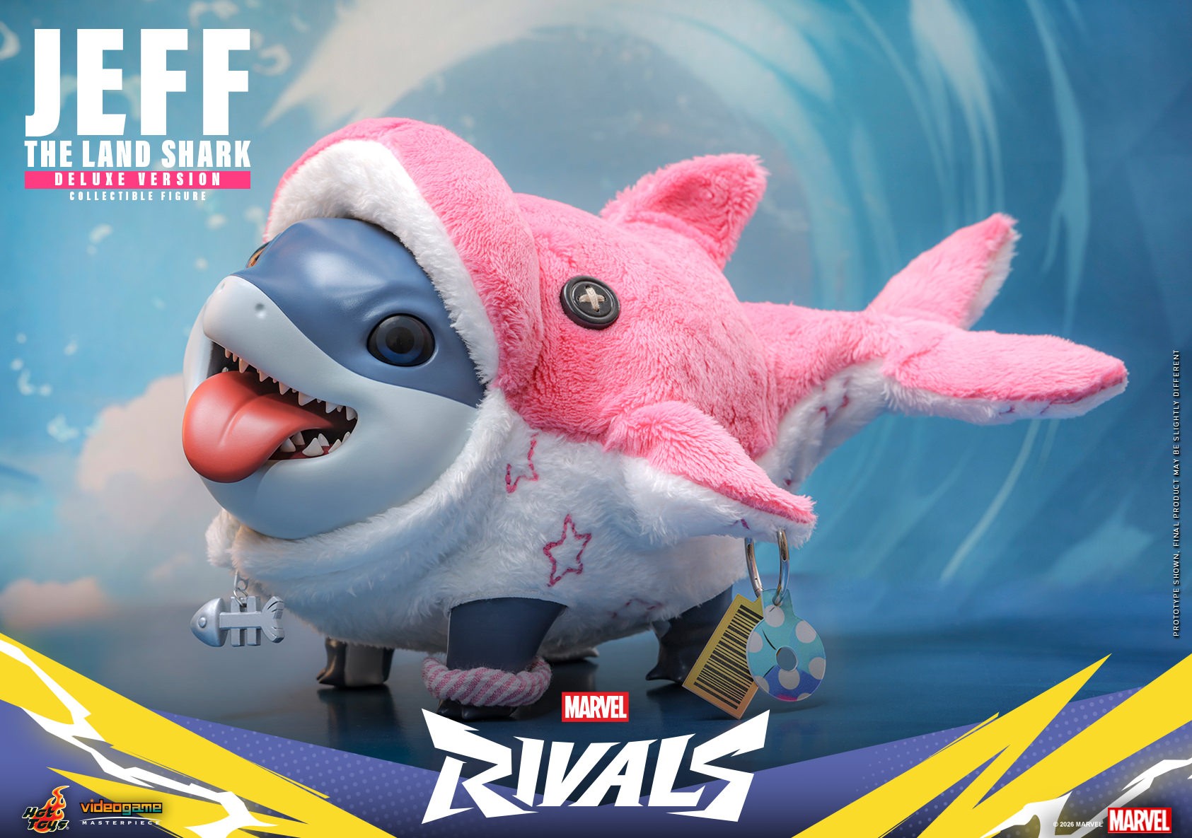 Marvel Jeff in the Shark (Deluxe Version) Collectible Figure  (Prototype Shown) View 3