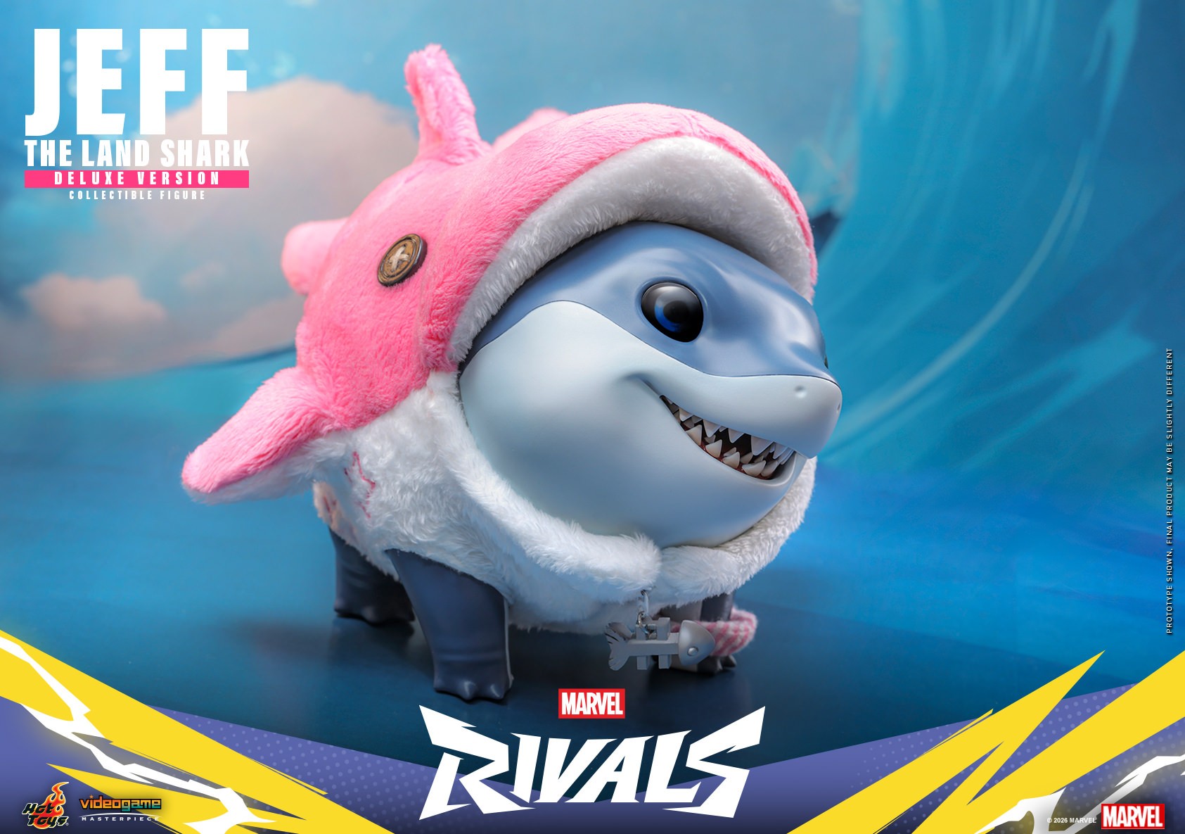 Marvel Jeff in the Shark (Deluxe Version) Collectible Figure  (Prototype Shown) View 4