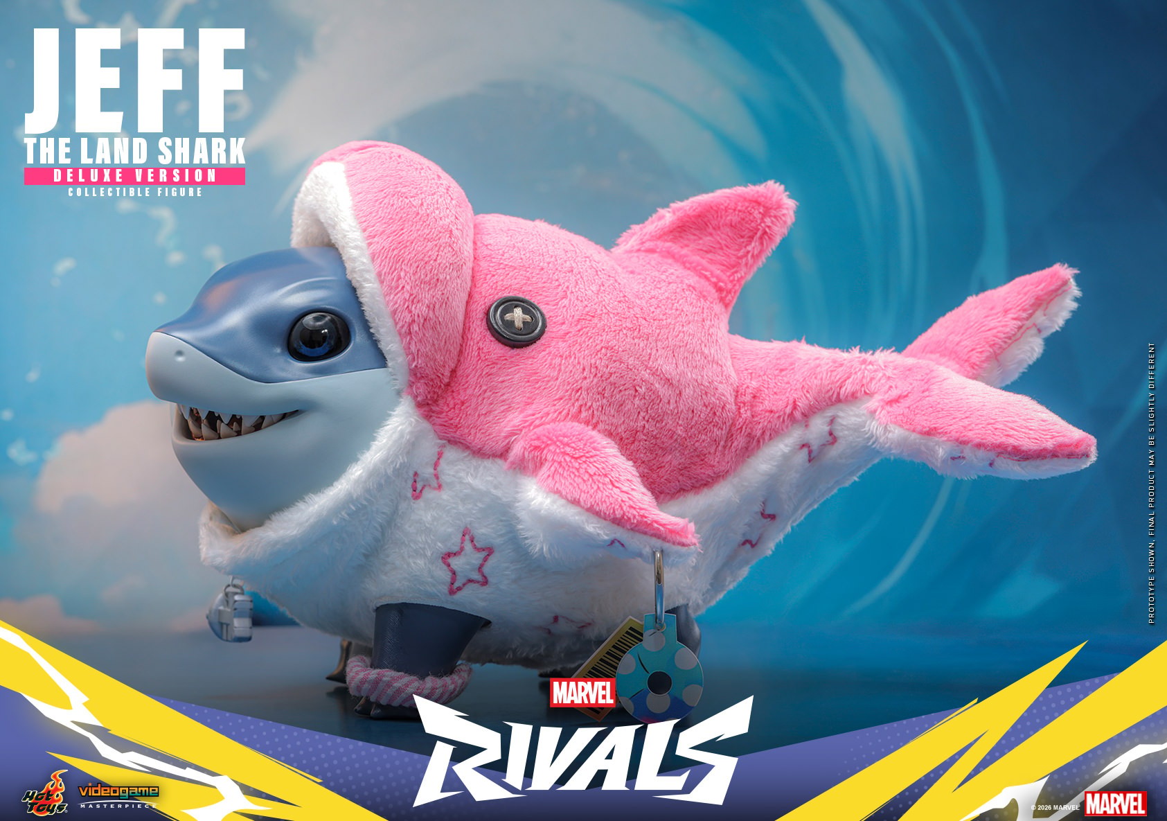 Marvel Jeff in the Shark (Deluxe Version) Collectible Figure  (Prototype Shown) View 5