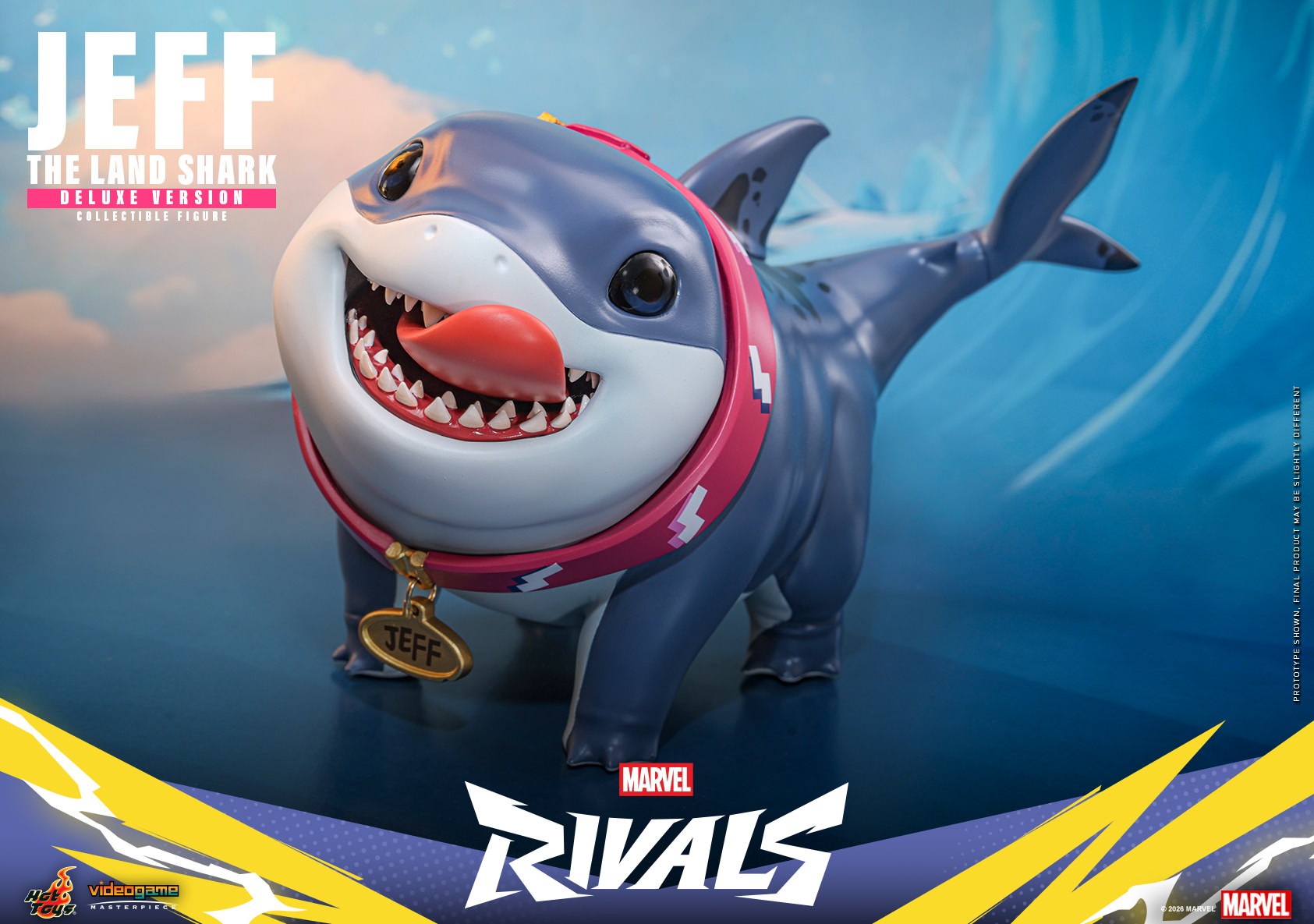 Marvel Jeff in the Shark (Deluxe Version) Collectible Figure  (Prototype Shown) View 8