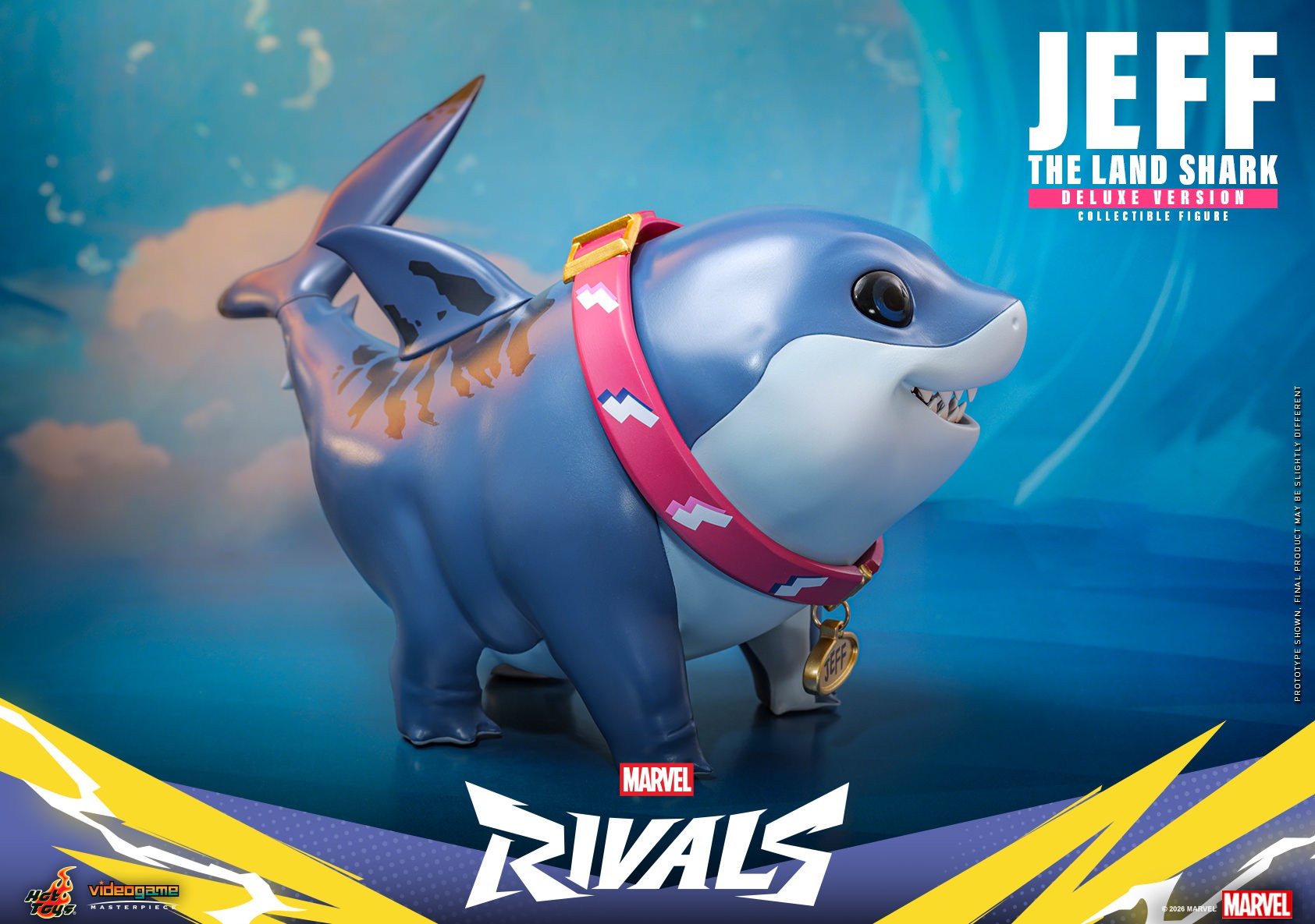 Marvel Jeff in the Shark (Deluxe Version) Collectible Figure  (Prototype Shown) View 10