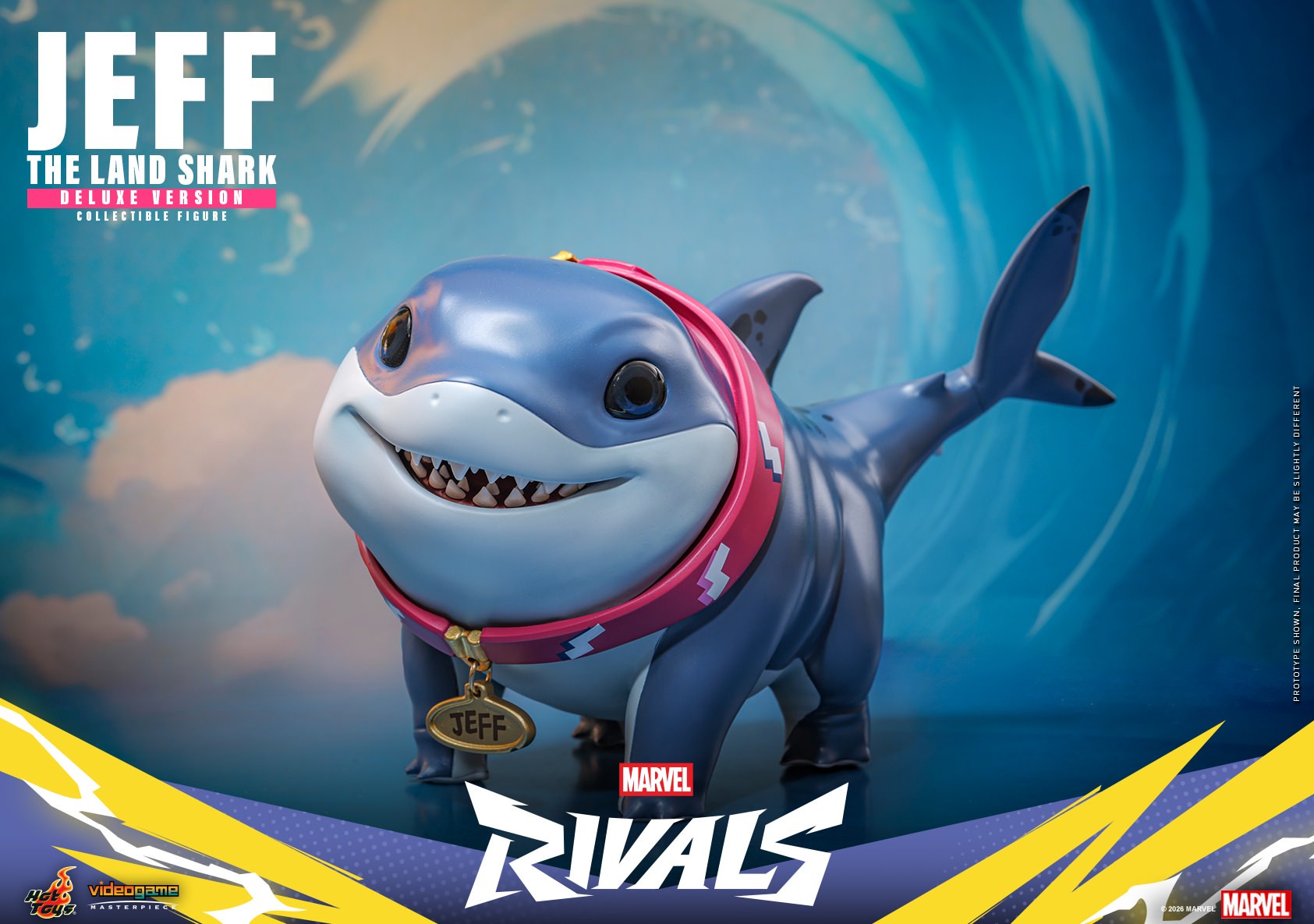 Marvel Jeff in the Shark (Deluxe Version) Collectible Figure  (Prototype Shown) View 11