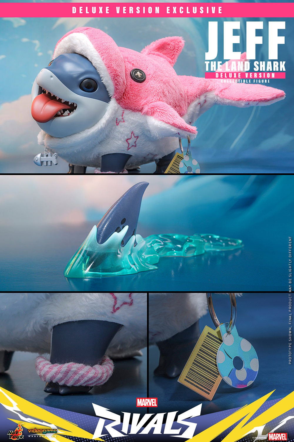 Marvel Jeff in the Shark (Deluxe Version) Collectible Figure  (Prototype Shown) View 14