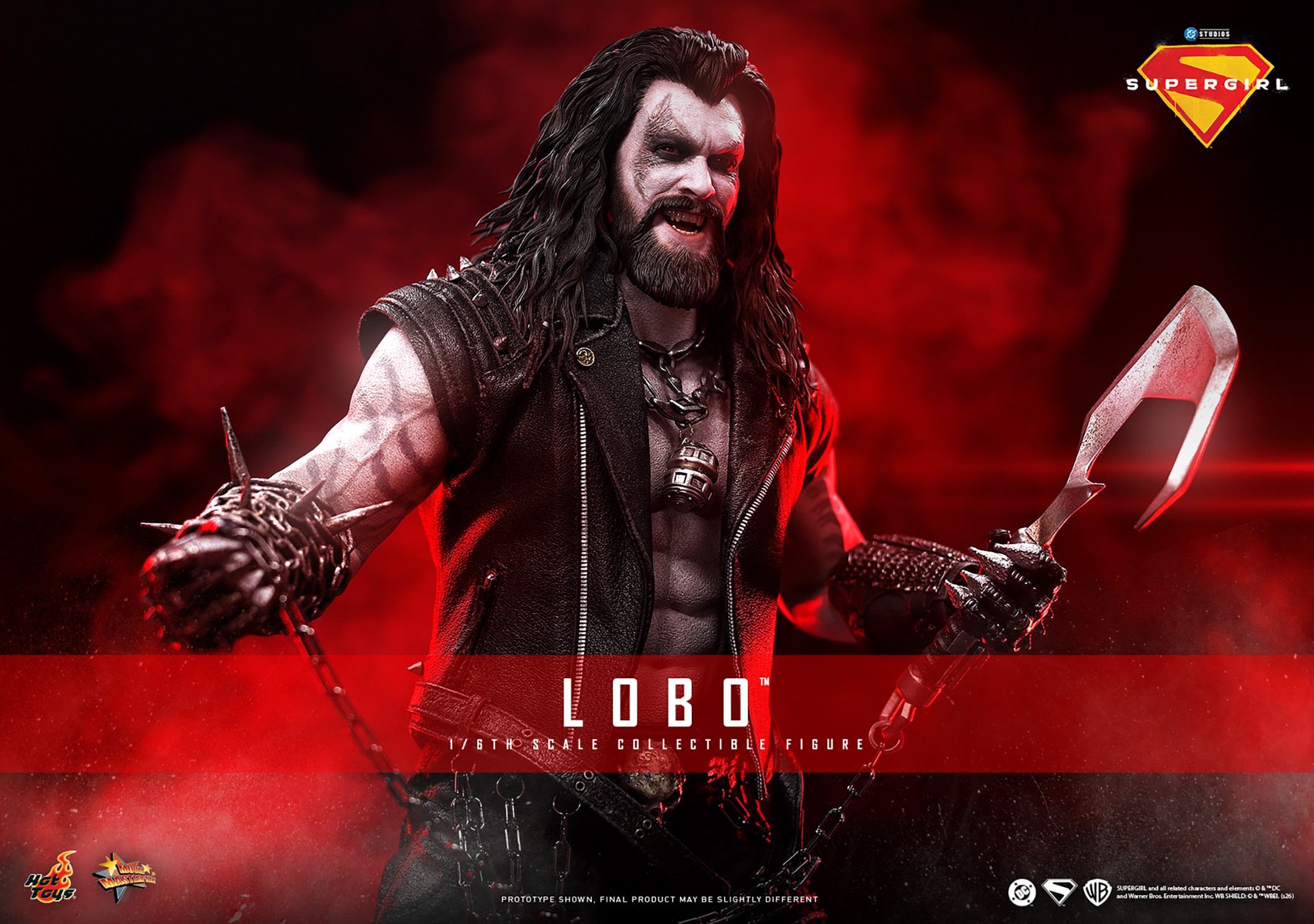 DC Comics Lobo™ Sixth Scale Figure  (Prototype Shown) View 1