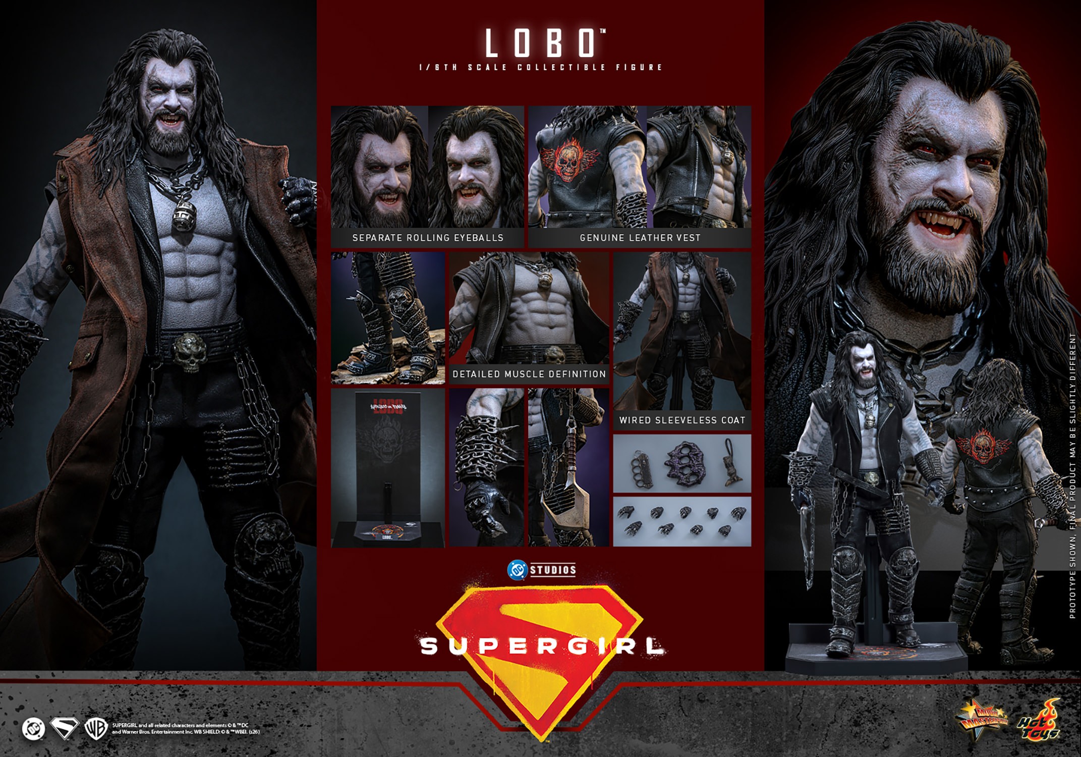 DC Comics Lobo™ Sixth Scale Figure  (Prototype Shown) View 26