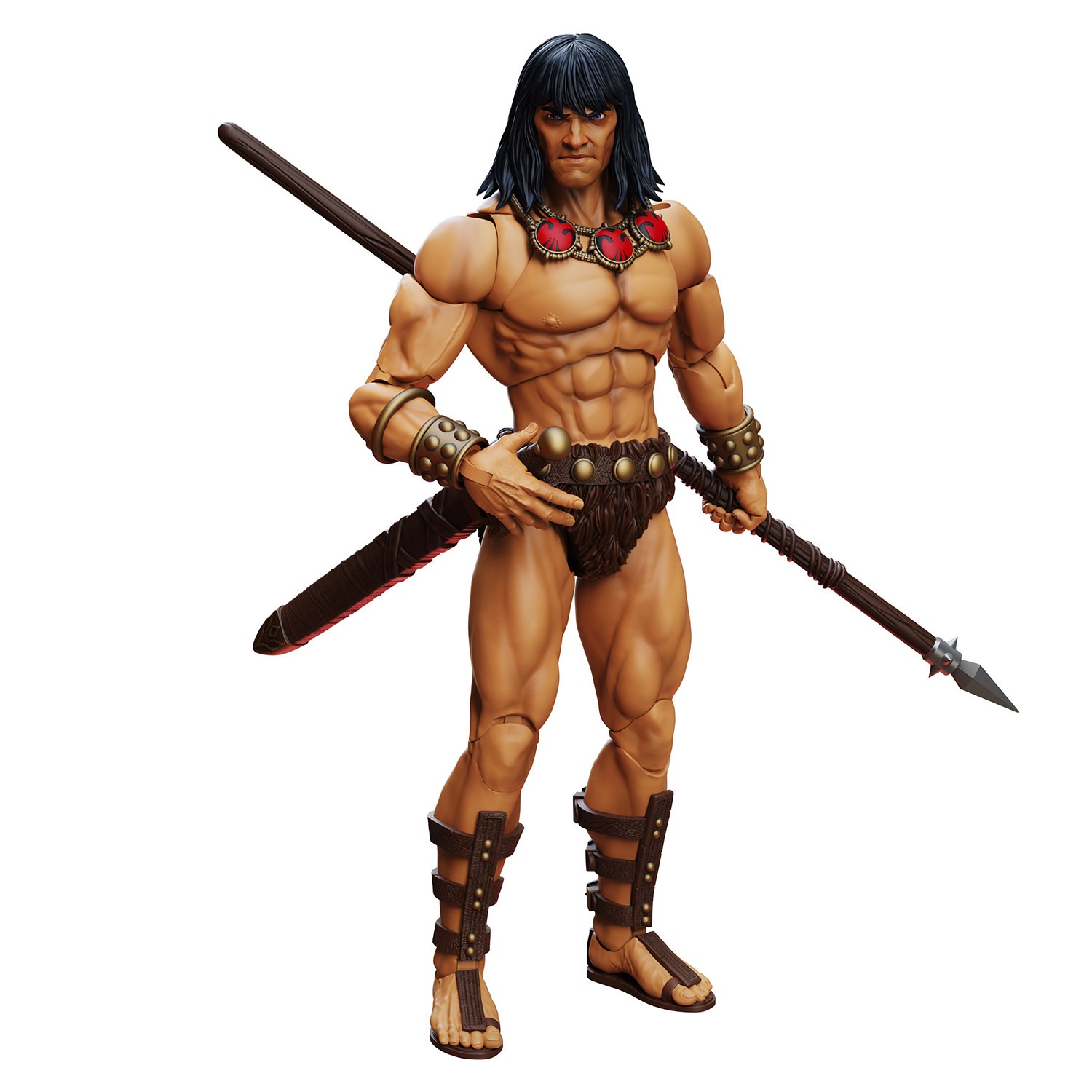Conan Young Conan and Yag Kosha Action Figure  (Prototype Shown) View 10