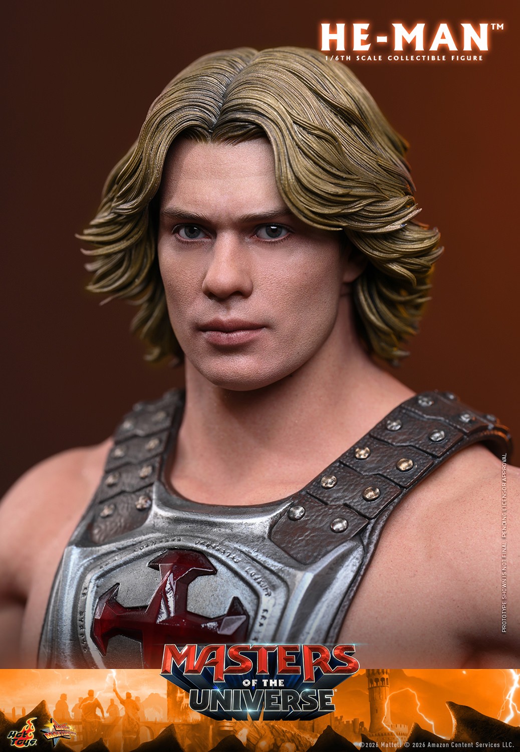 Masters of the Universe He-Man Sixth Scale Figure  (Prototype Shown) View 6