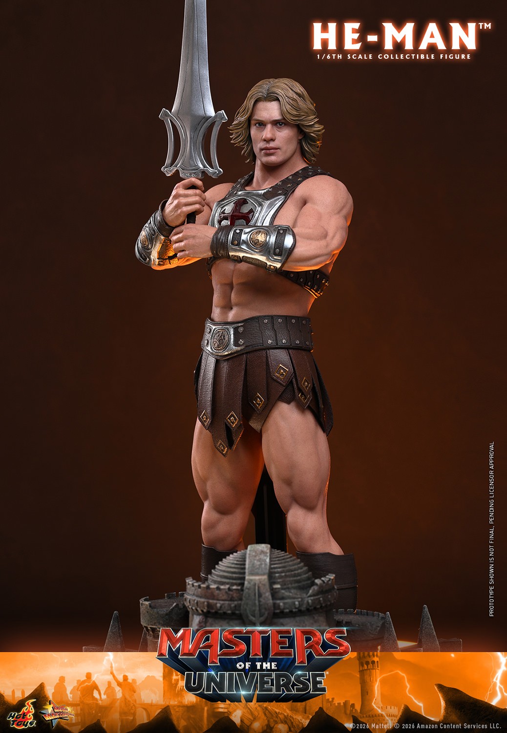 Masters of the Universe He-Man Sixth Scale Figure  (Prototype Shown) View 15