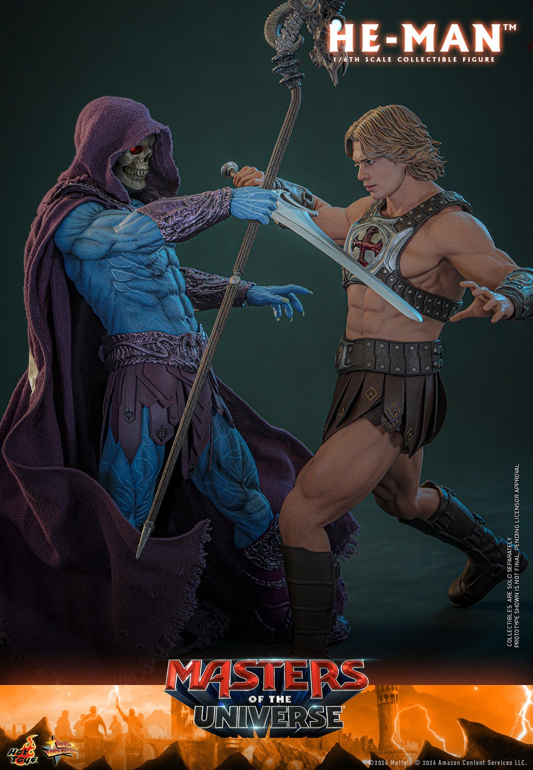 Masters of the Universe He-Man Sixth Scale Figure  (Prototype Shown) View 17