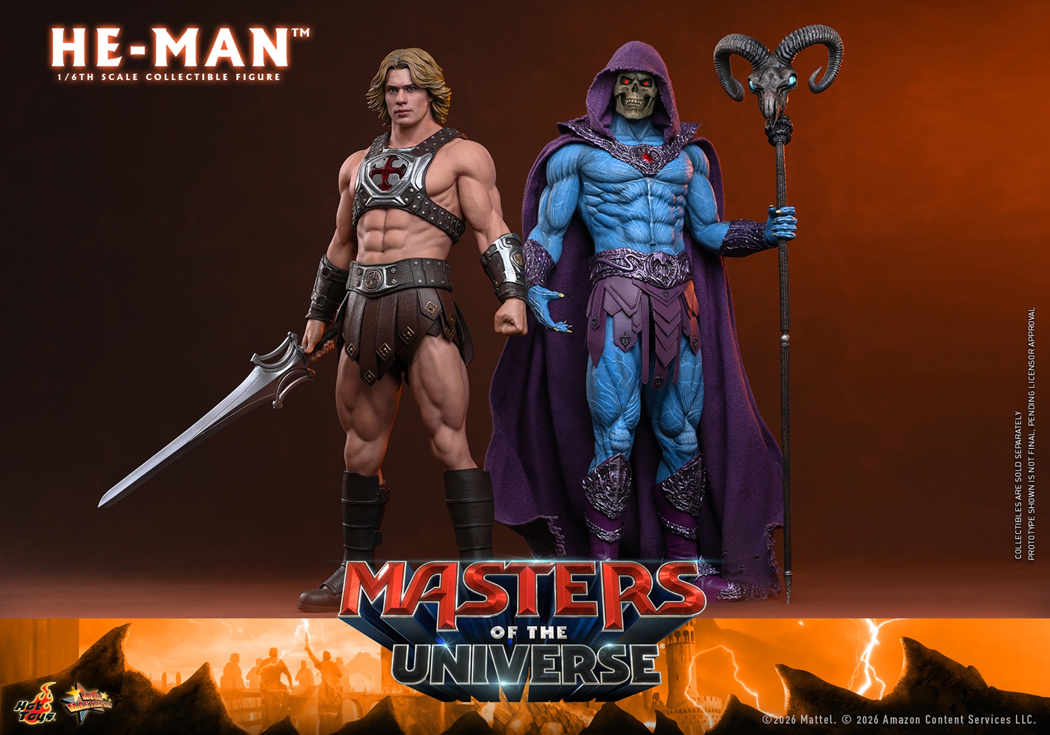 Masters of the Universe He-Man Sixth Scale Figure  (Prototype Shown) View 18