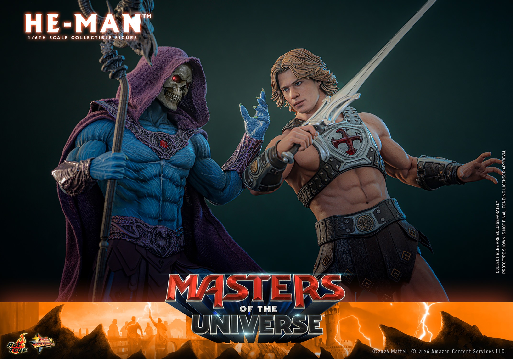 Masters of the Universe He-Man Sixth Scale Figure  (Prototype Shown) View 19