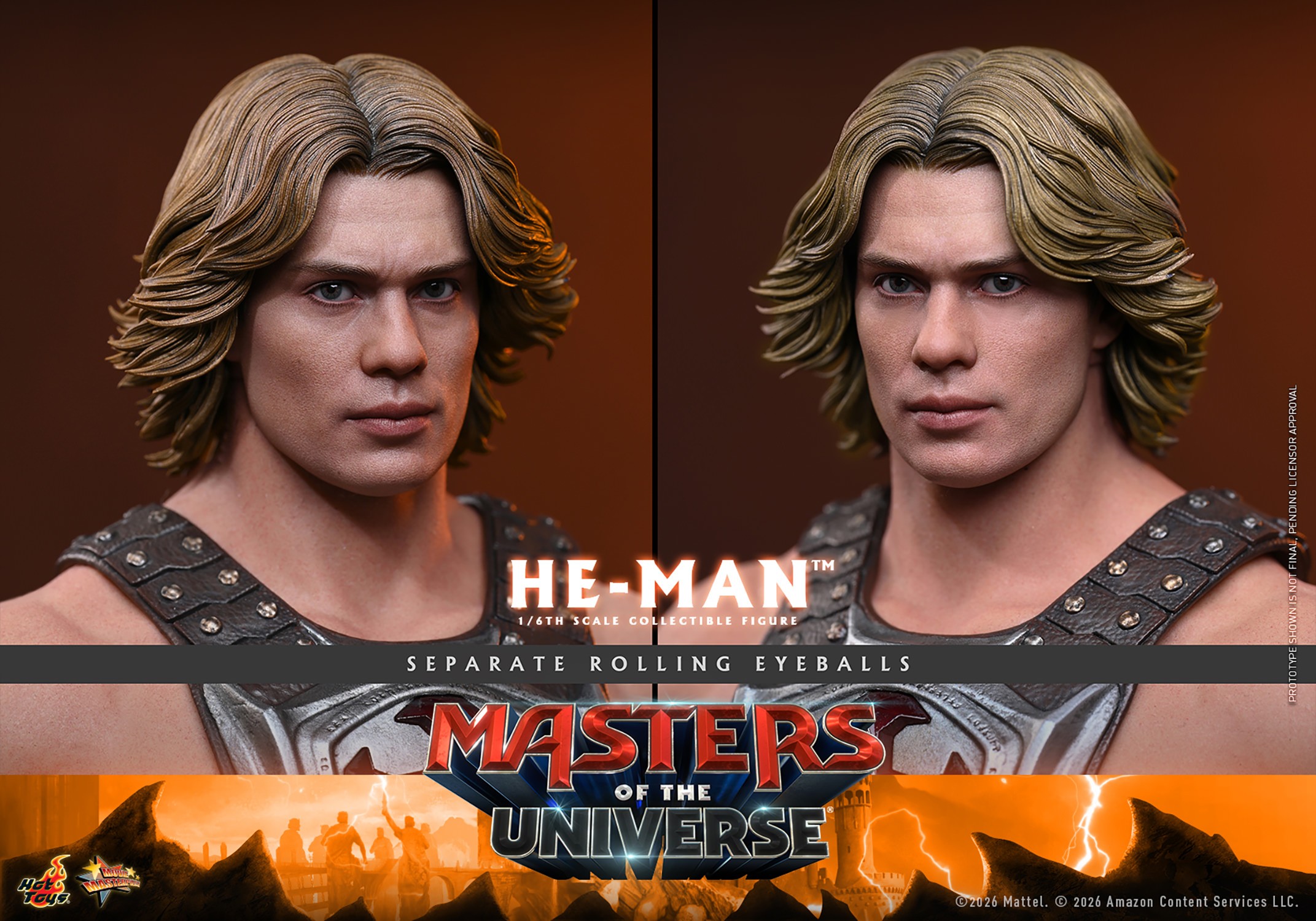 Masters of the Universe He-Man Sixth Scale Figure  (Prototype Shown) View 20