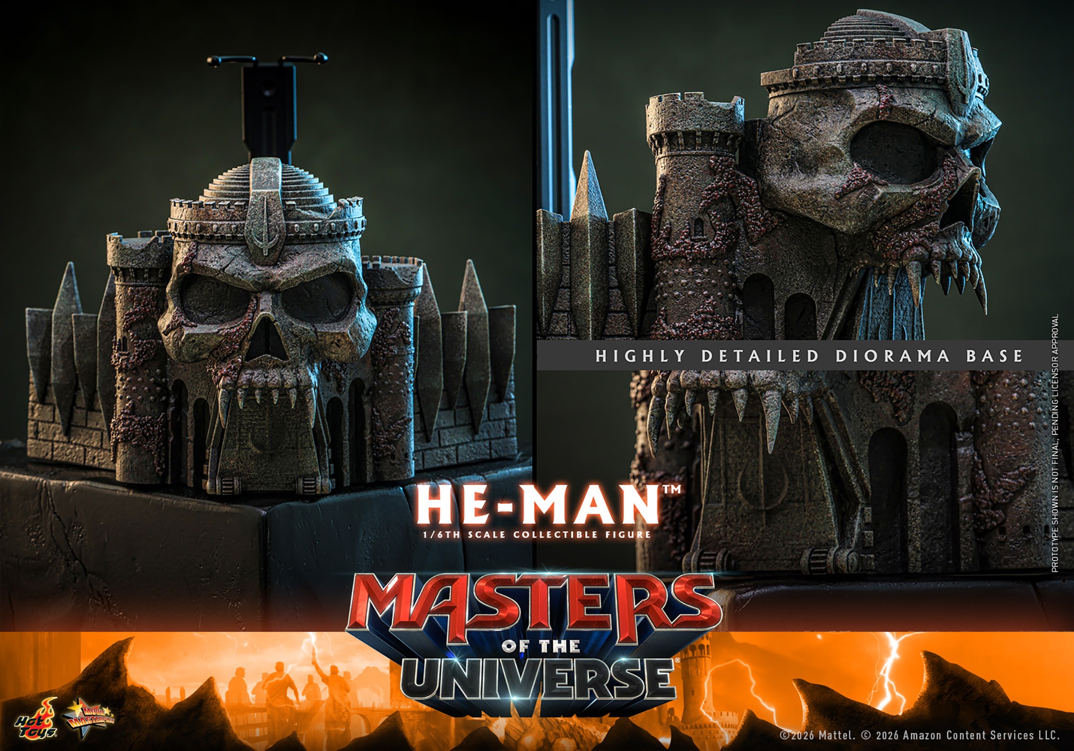 Masters of the Universe He-Man Sixth Scale Figure  (Prototype Shown) View 23