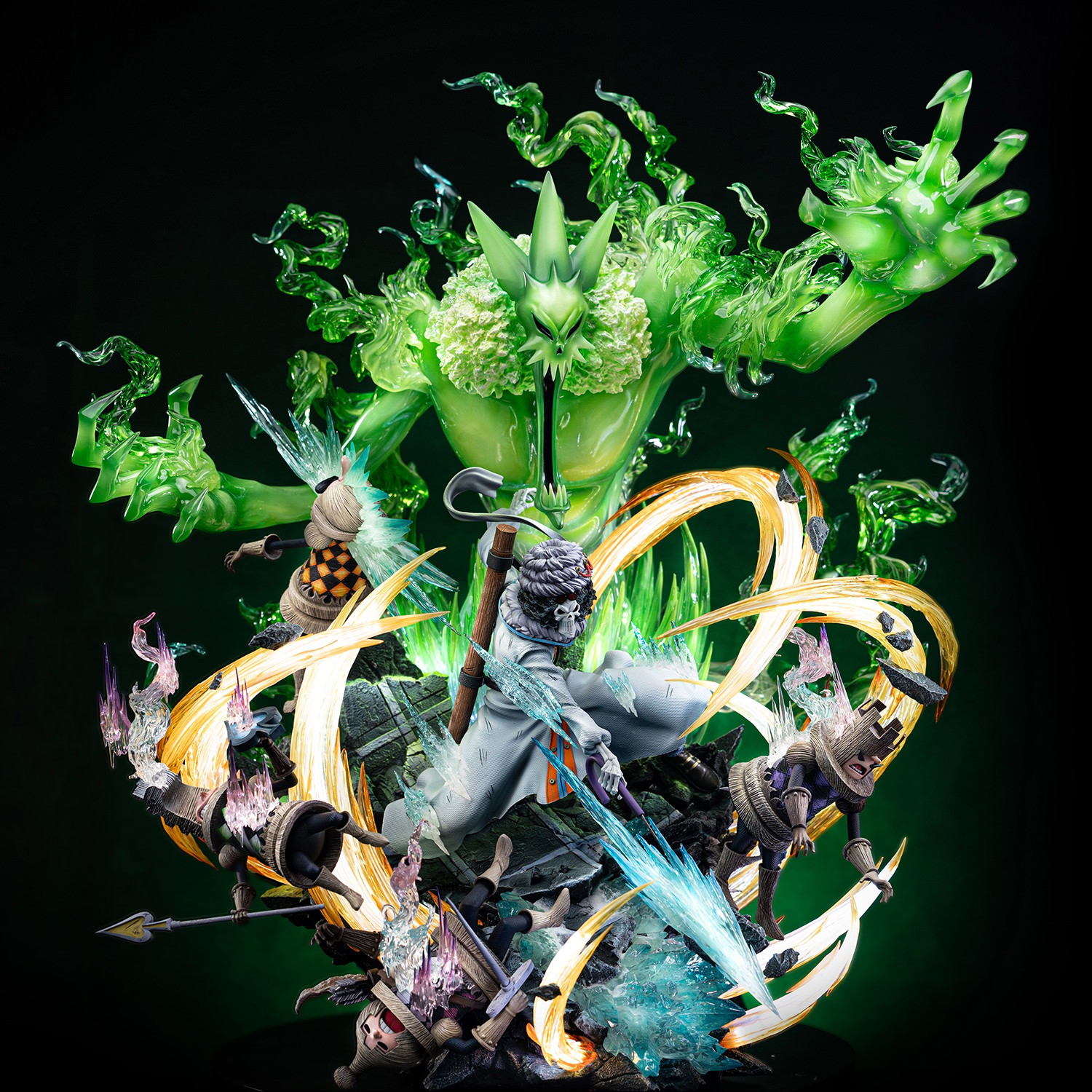 One Piece Soul King Brook Statues  (Prototype Shown) View 1